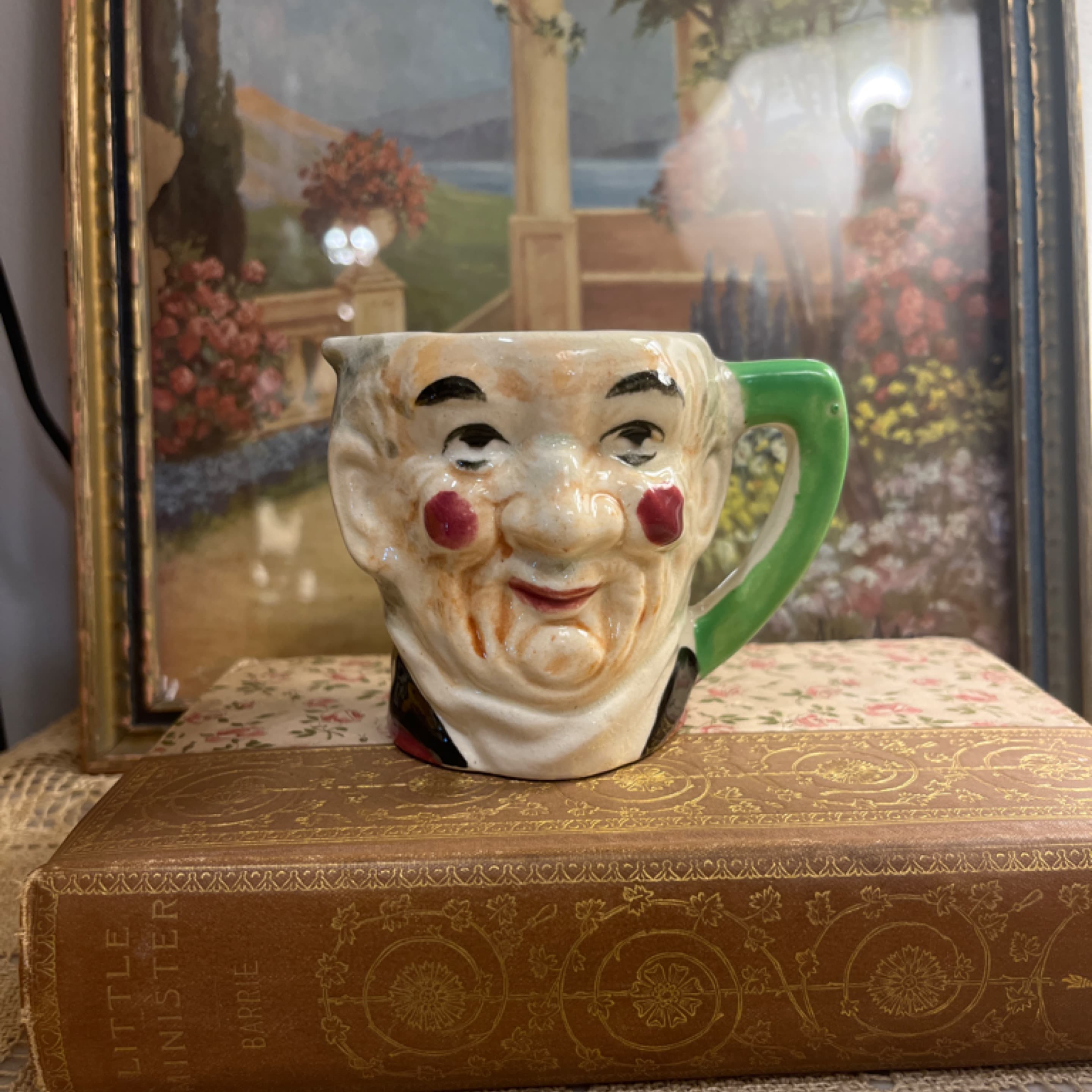 Small Vintage Toby Mug Creamer - Regular - Thumbnail 3