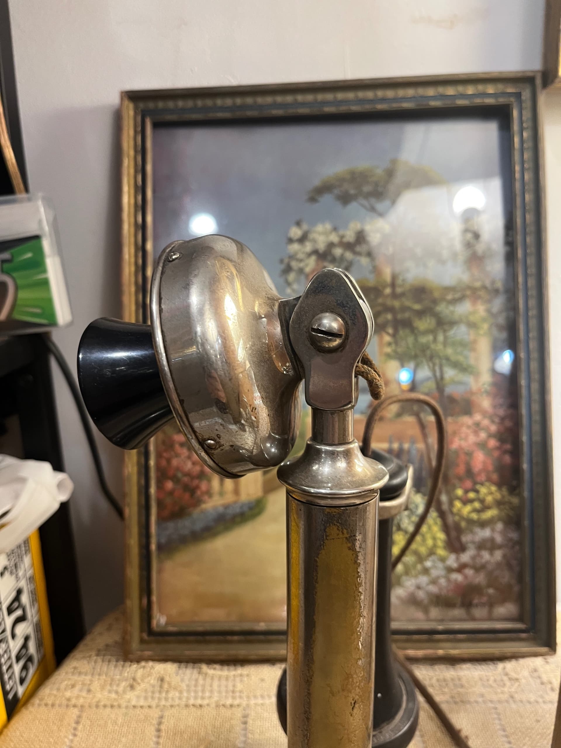 Vintage Western Electric Candlestick Telephone with Pony Reciever - Regular - Thumbnail 18