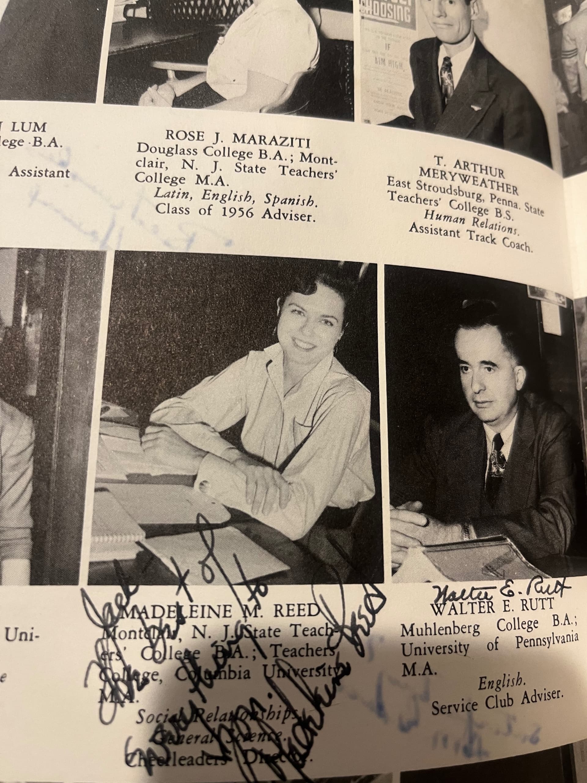 Echoes 1956 Boonton High School Yearbook - Regular - Thumbnail 6
