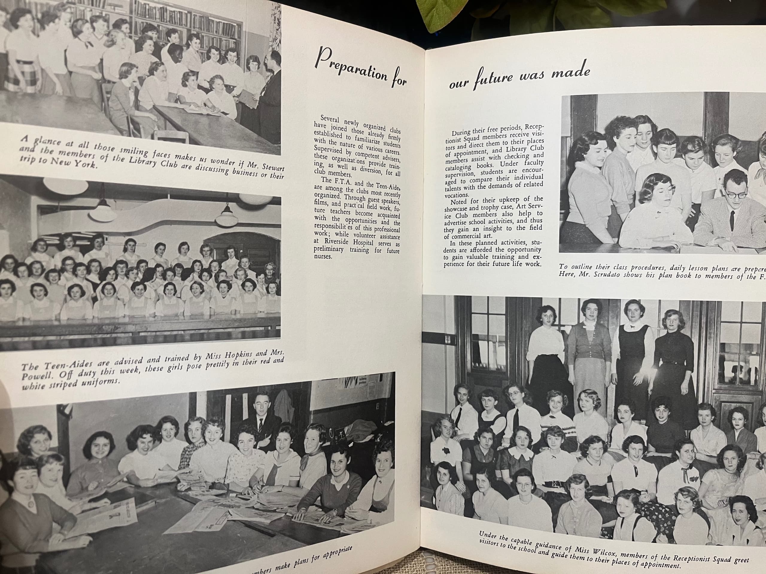 Echoes 1956 Boonton High School Yearbook - Regular - Thumbnail 4