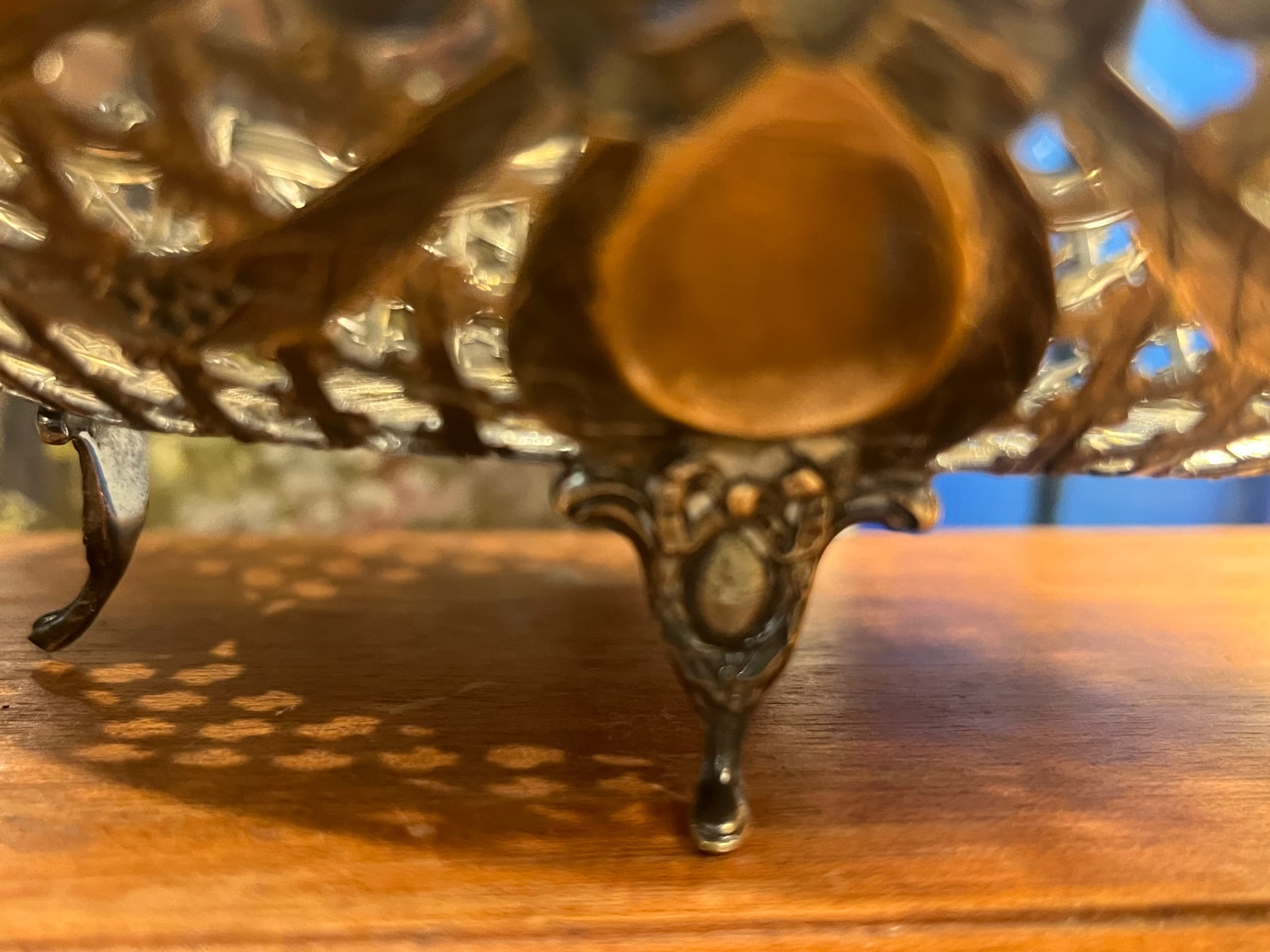 Art Nouveau Silver Plated Dish [963] - Regular - Thumbnail 6