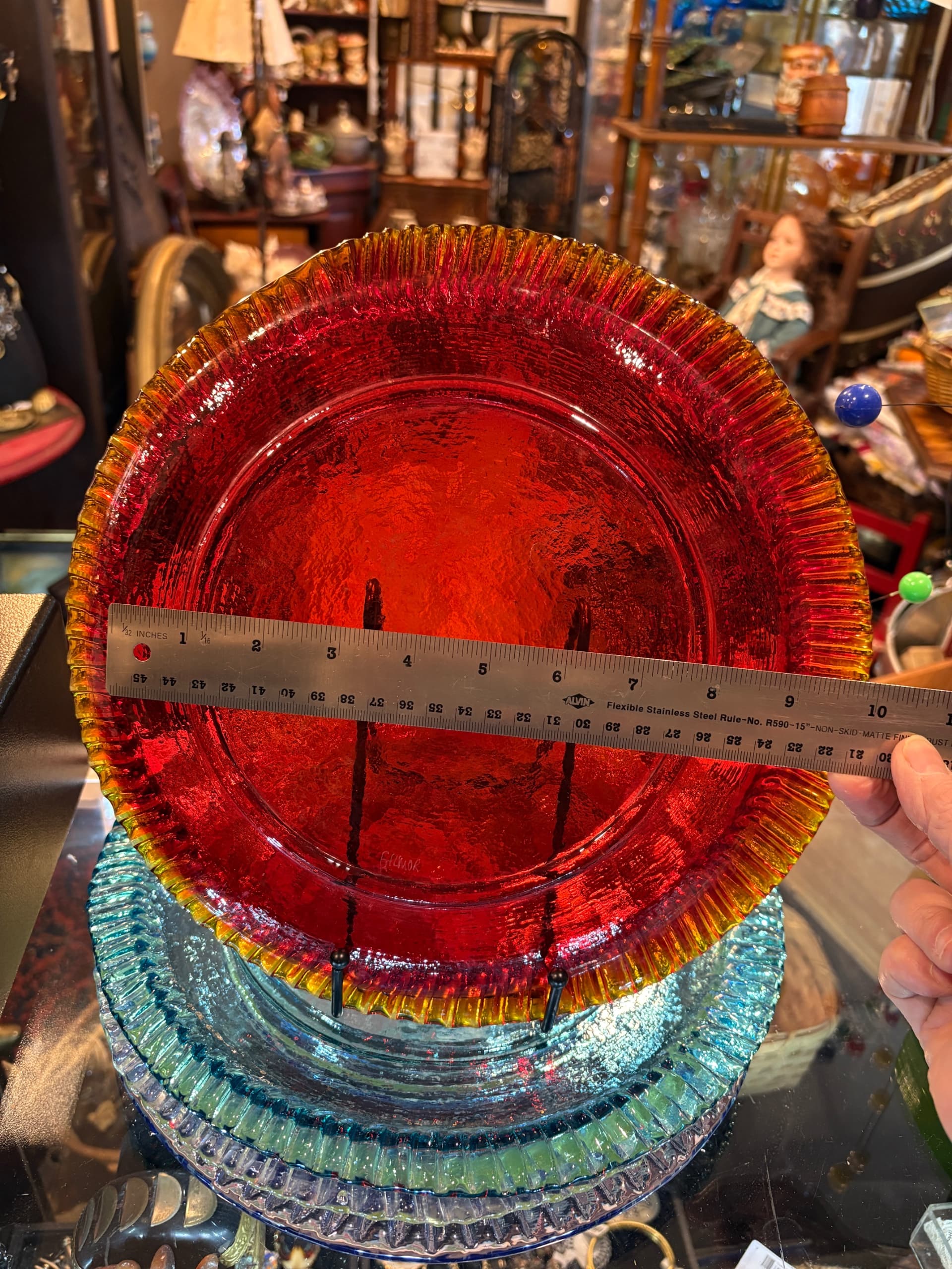 4 Hand Fashioned Gilmor Plates - Regular - Thumbnail 5