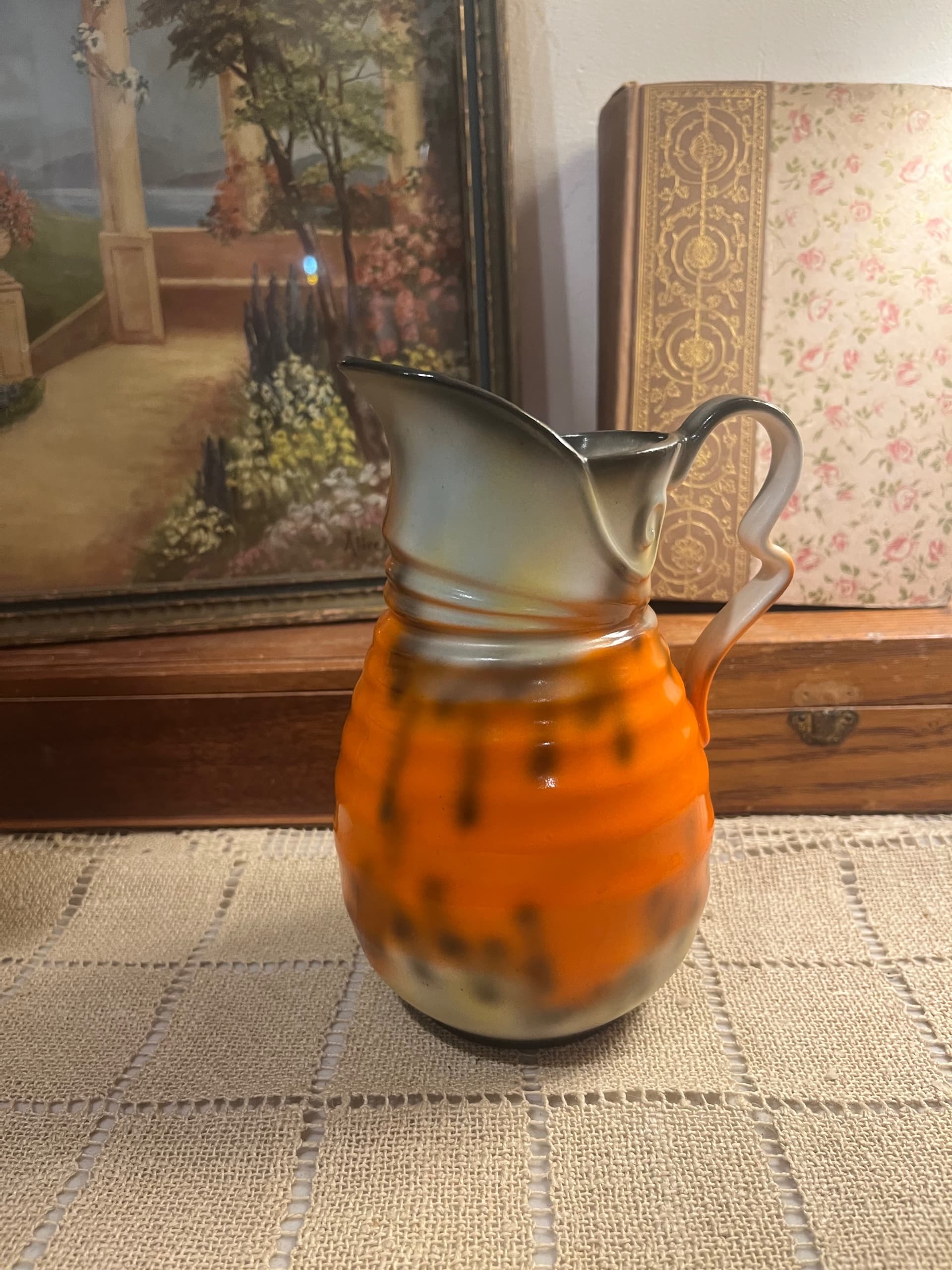 Ceramic Pitcher with Dip Glaze - Regular - Thumbnail 2