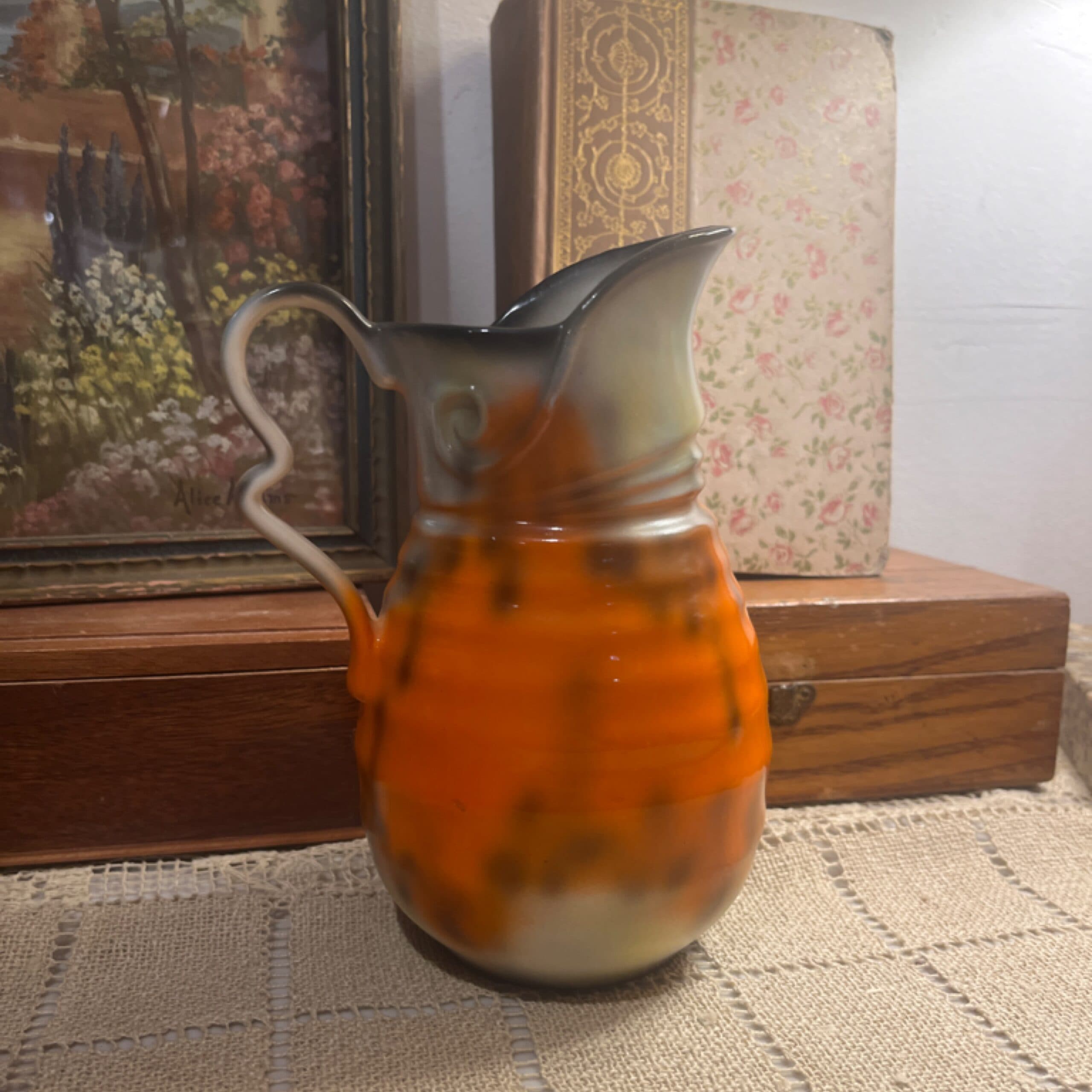 Ceramic Pitcher with Dip Glaze - Regular - Thumbnail 3