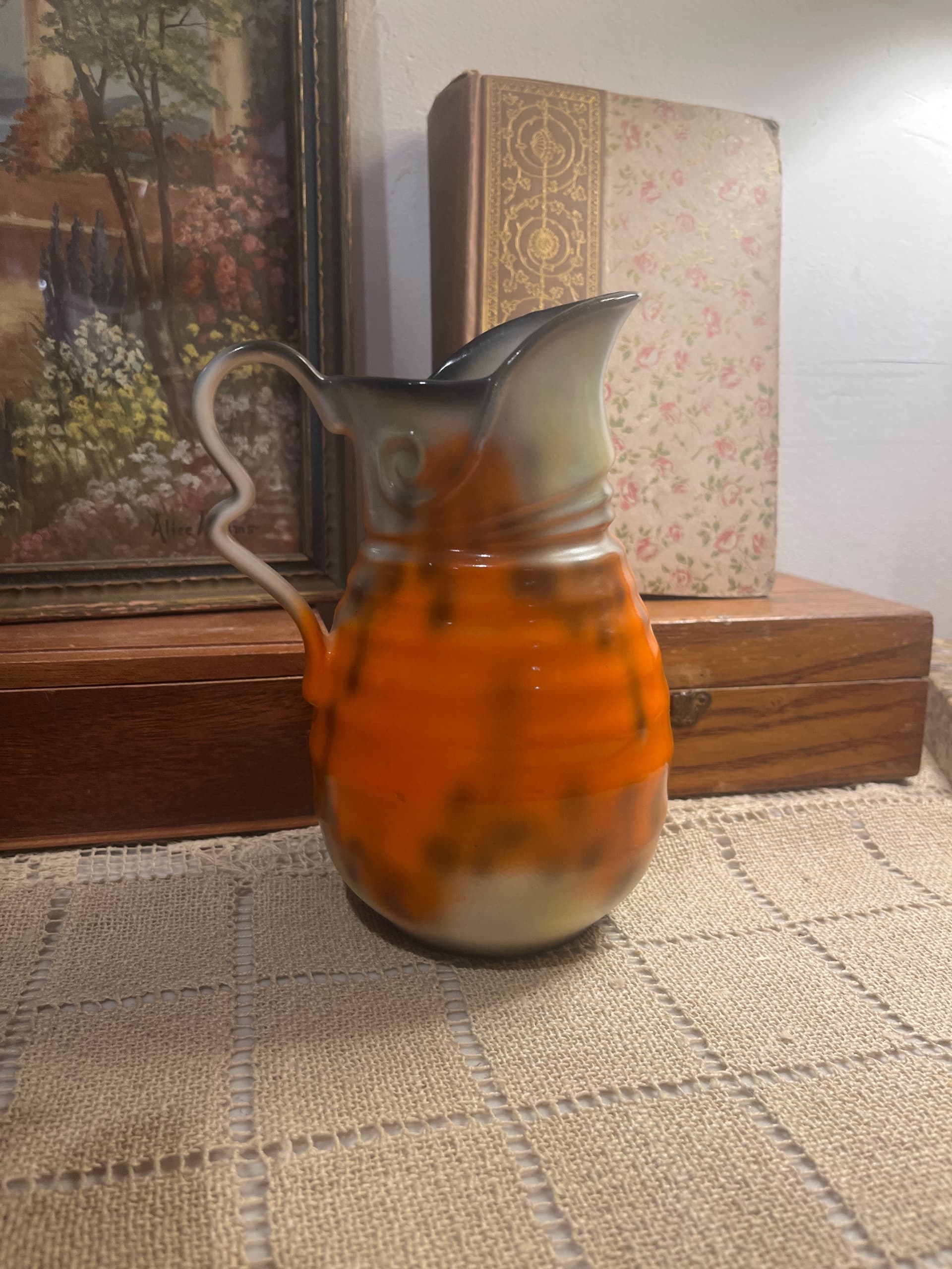 Ceramic Pitcher with Dip Glaze - Regular - Thumbnail 4
