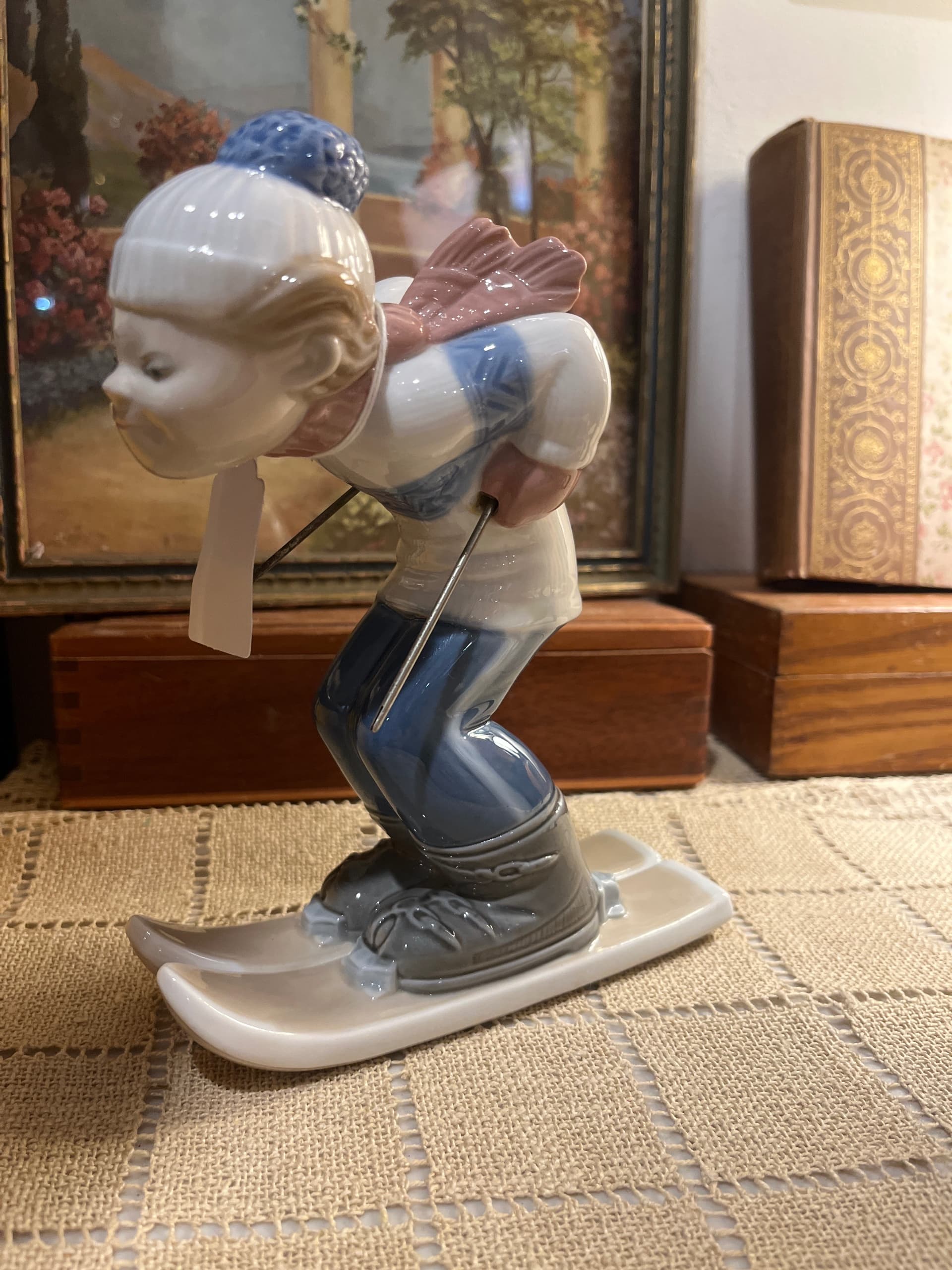 Lladro Boy Skier Puppet - Regular - Thumbnail 2