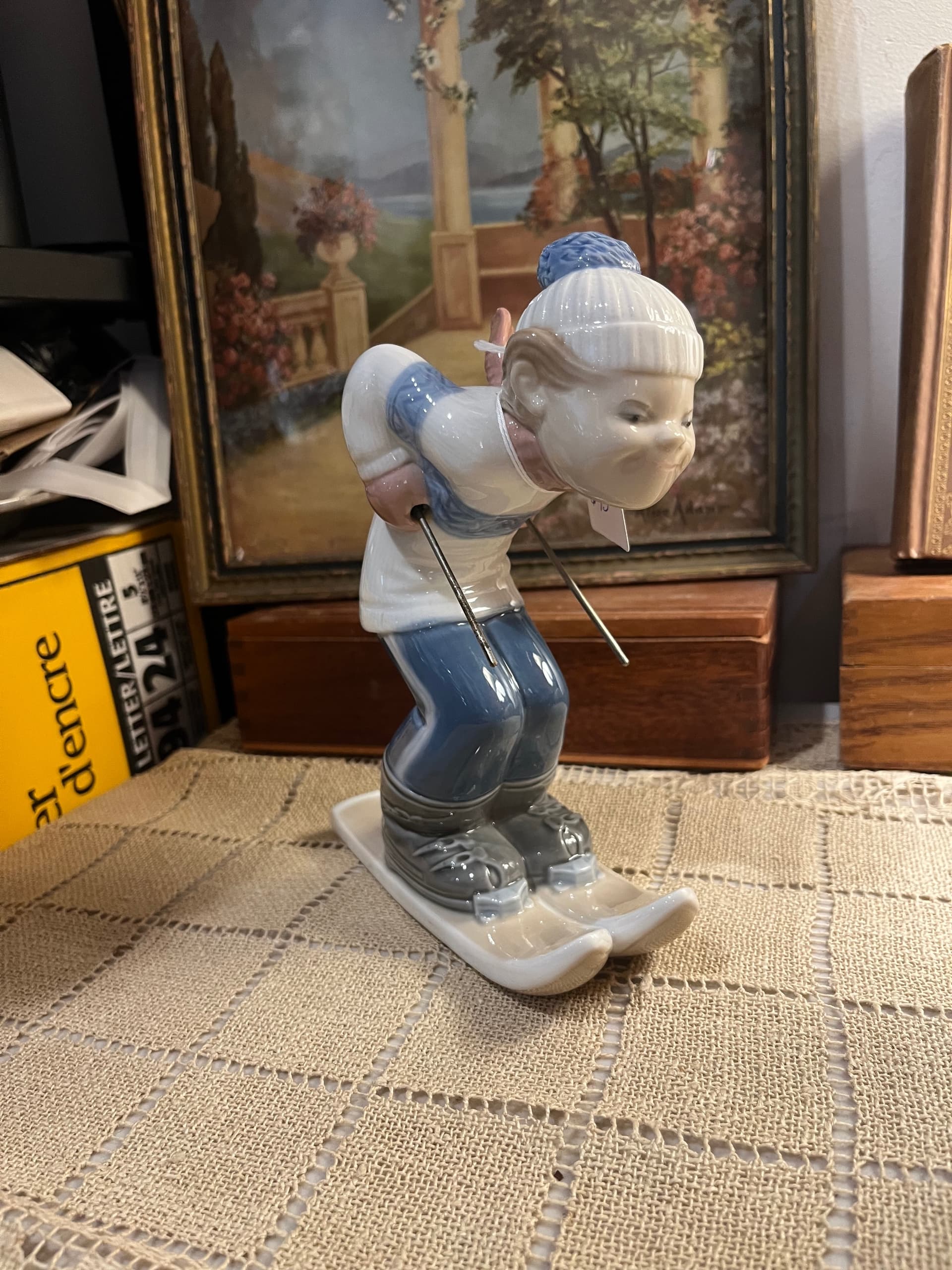 Lladro Boy Skier Puppet - Regular - Thumbnail 6