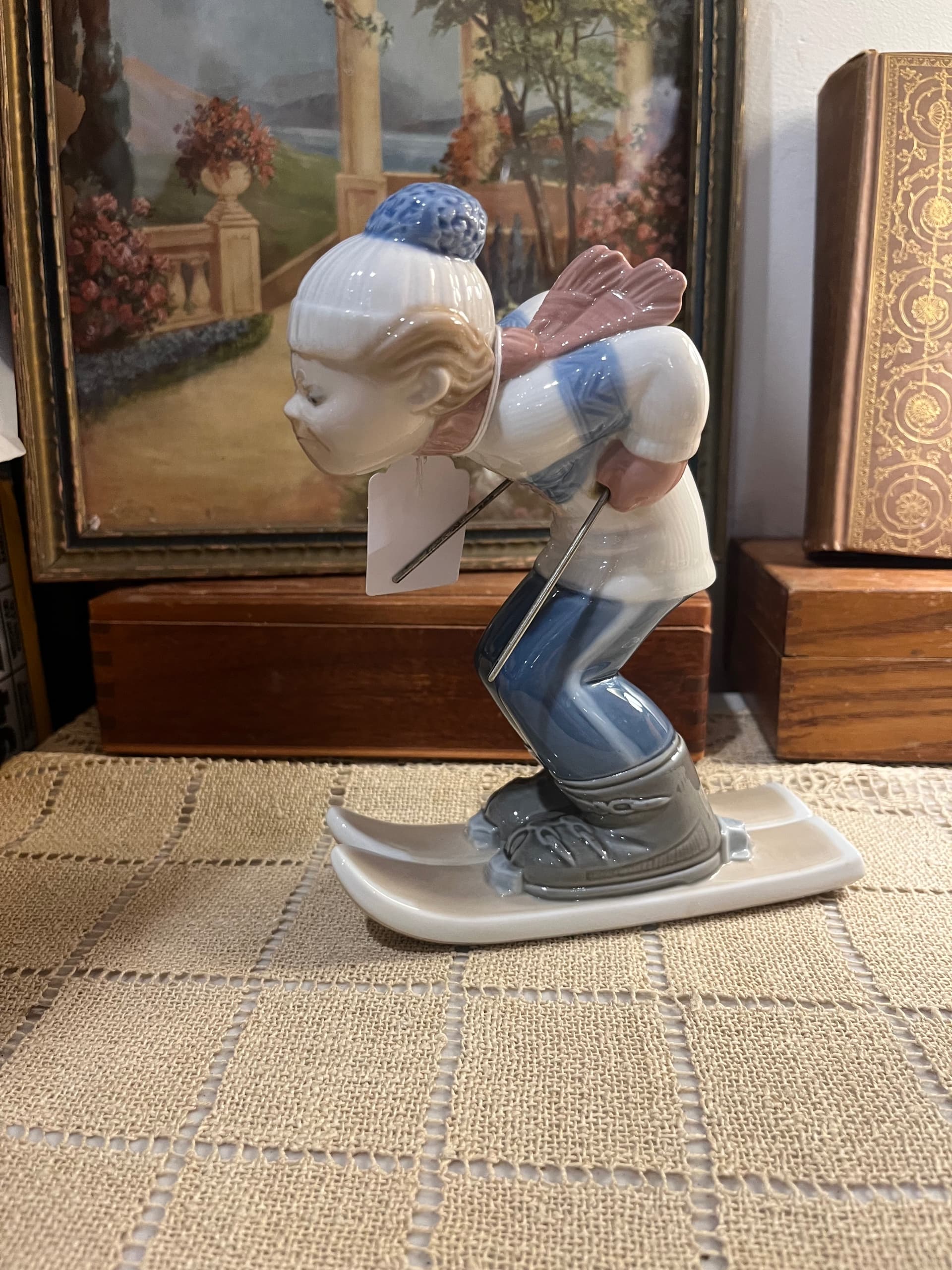 Lladro Boy Skier Puppet - Regular - Thumbnail 3