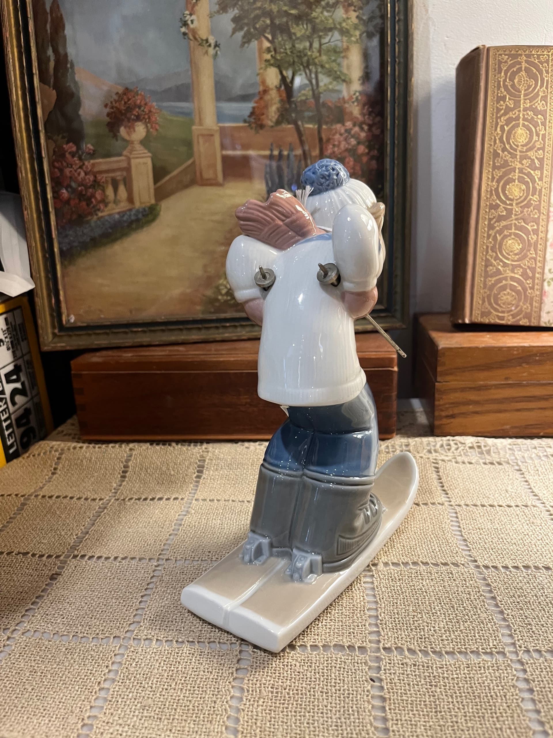 Lladro Boy Skier Puppet - Regular - Thumbnail 5