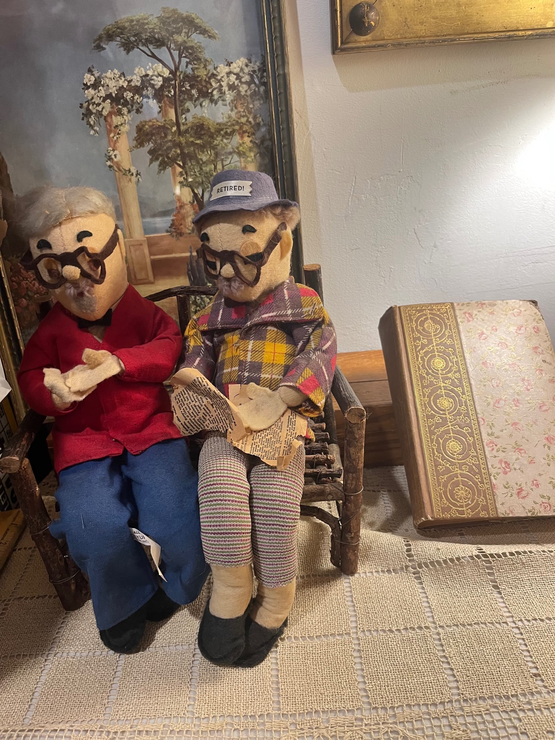 Retired Men on Bench - Regular - Thumbnail 6