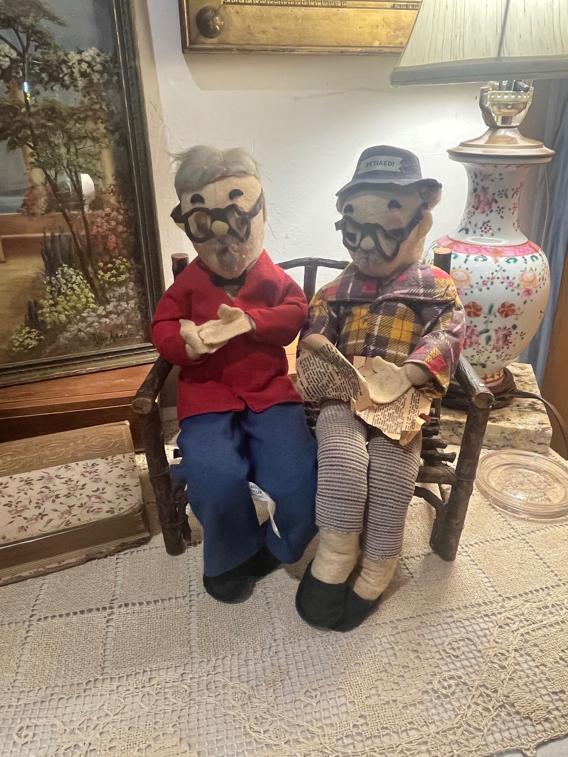 Retired Men on Bench - Regular - Thumbnail 7