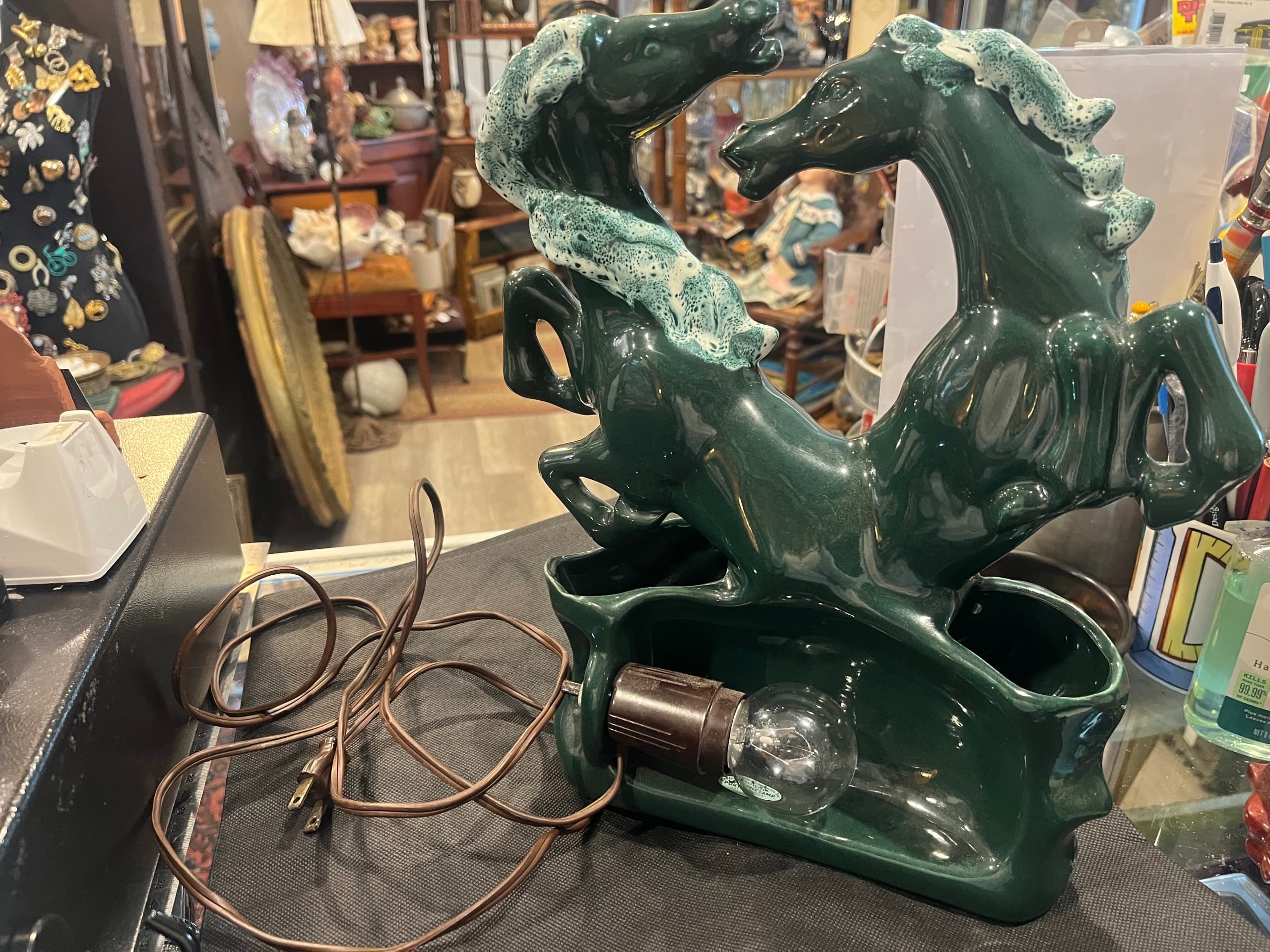 MCM Kitsch Stallion Lamp - Regular - Thumbnail 2