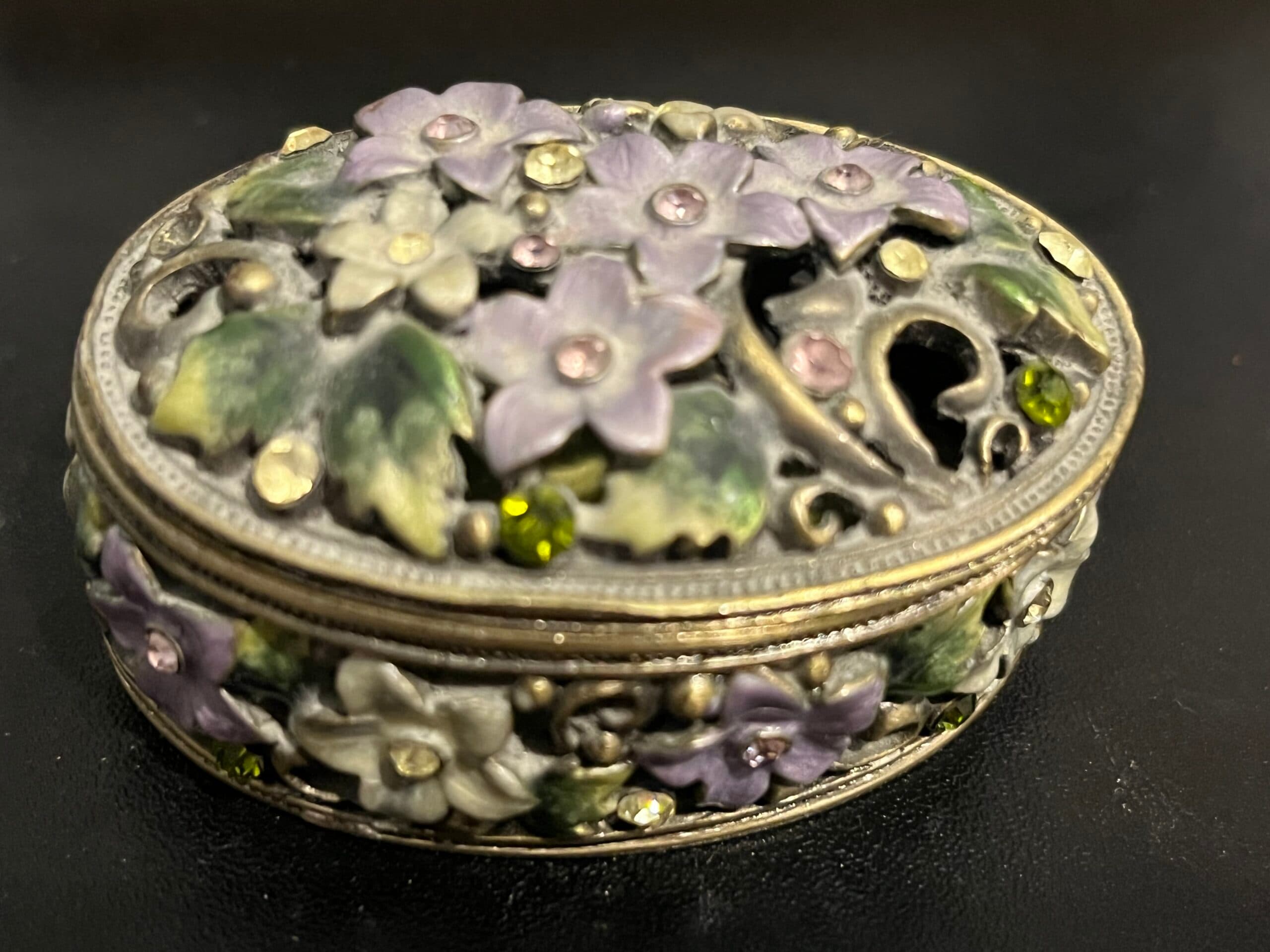 Floral Trinket Box - Regular - Thumbnail 2