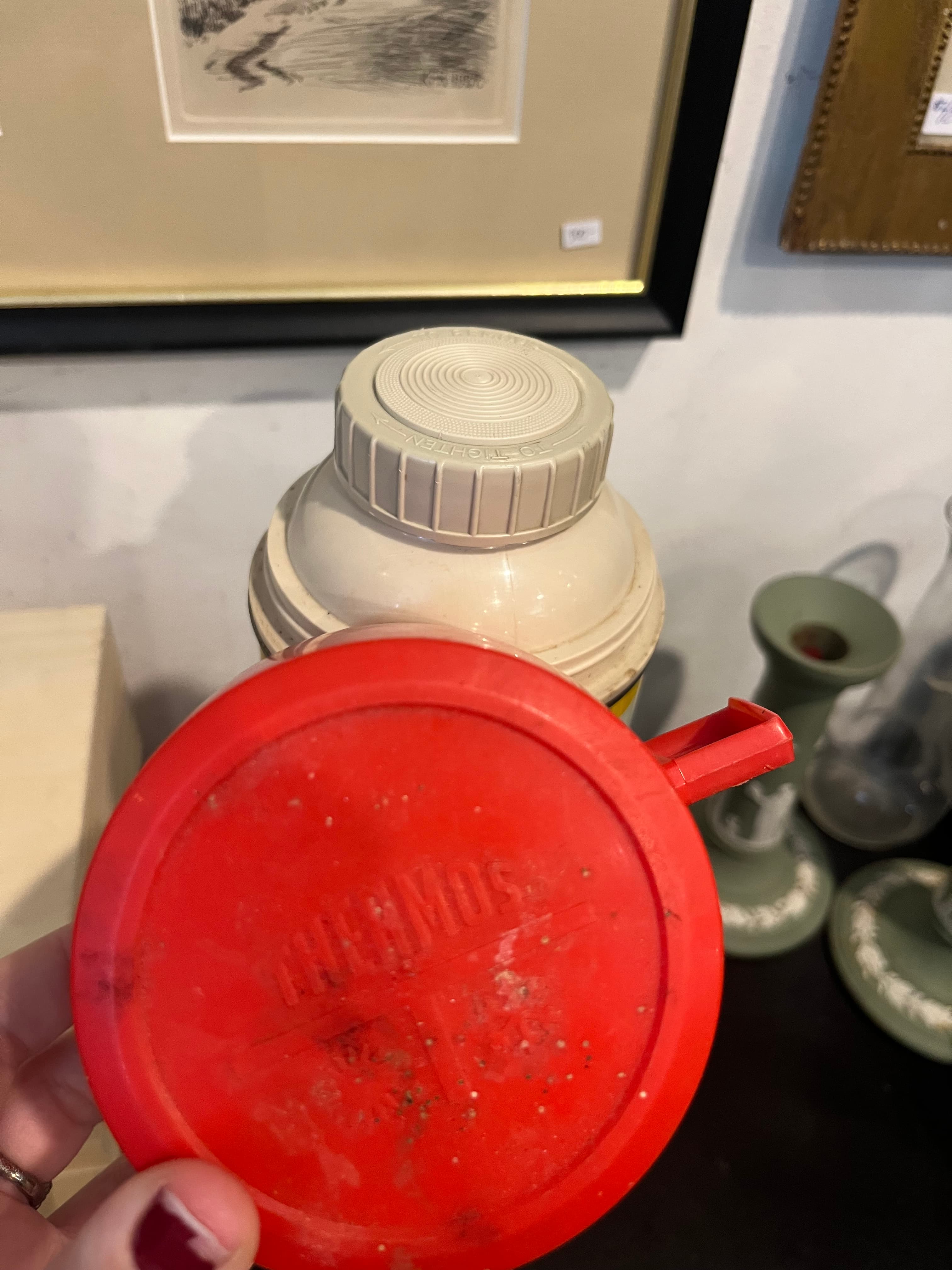 Vintage Dunlop Tennis Ball Thermos - Regular - Thumbnail 5