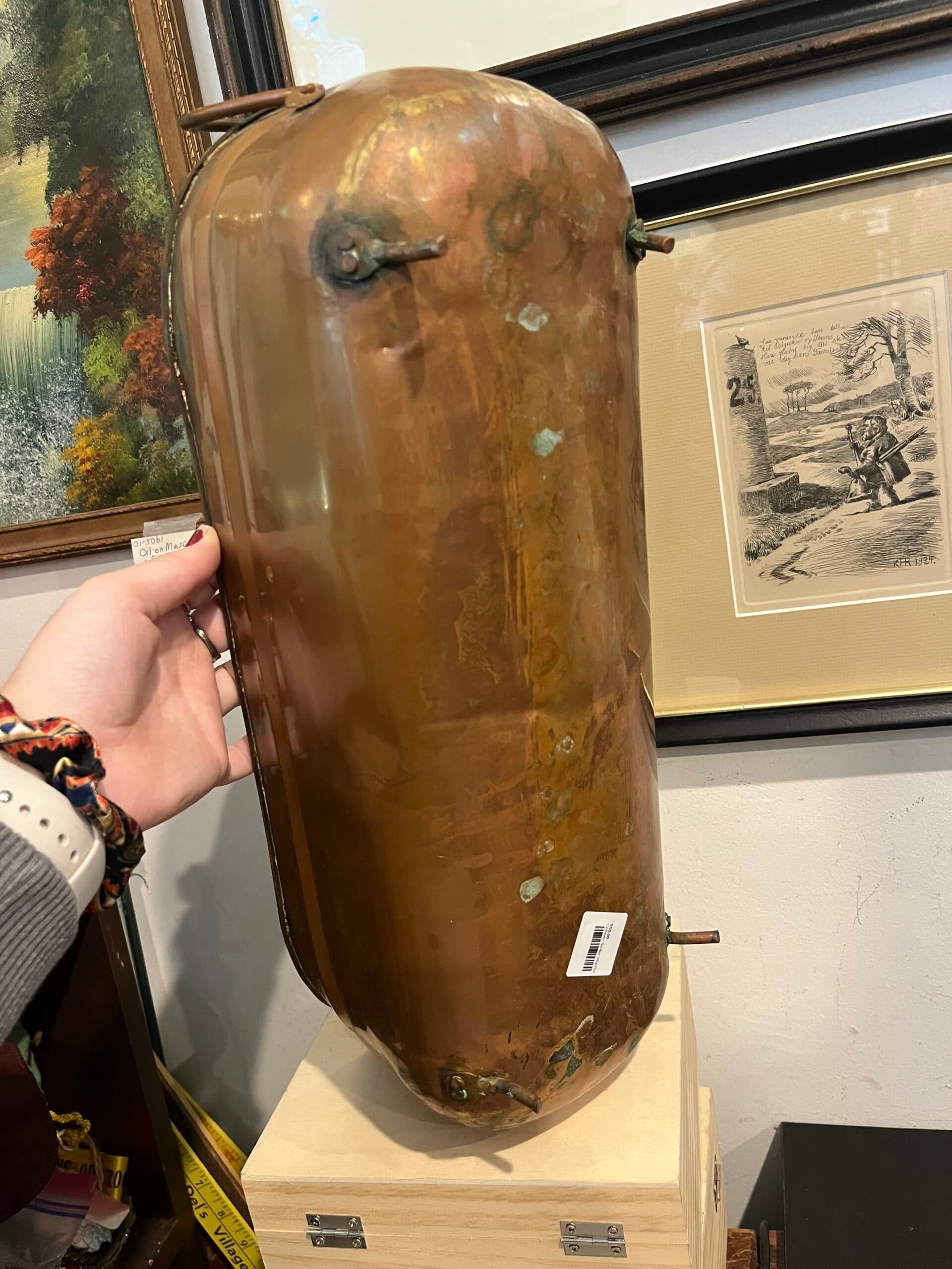 Copper Boiler Planter - Regular - Thumbnail 4