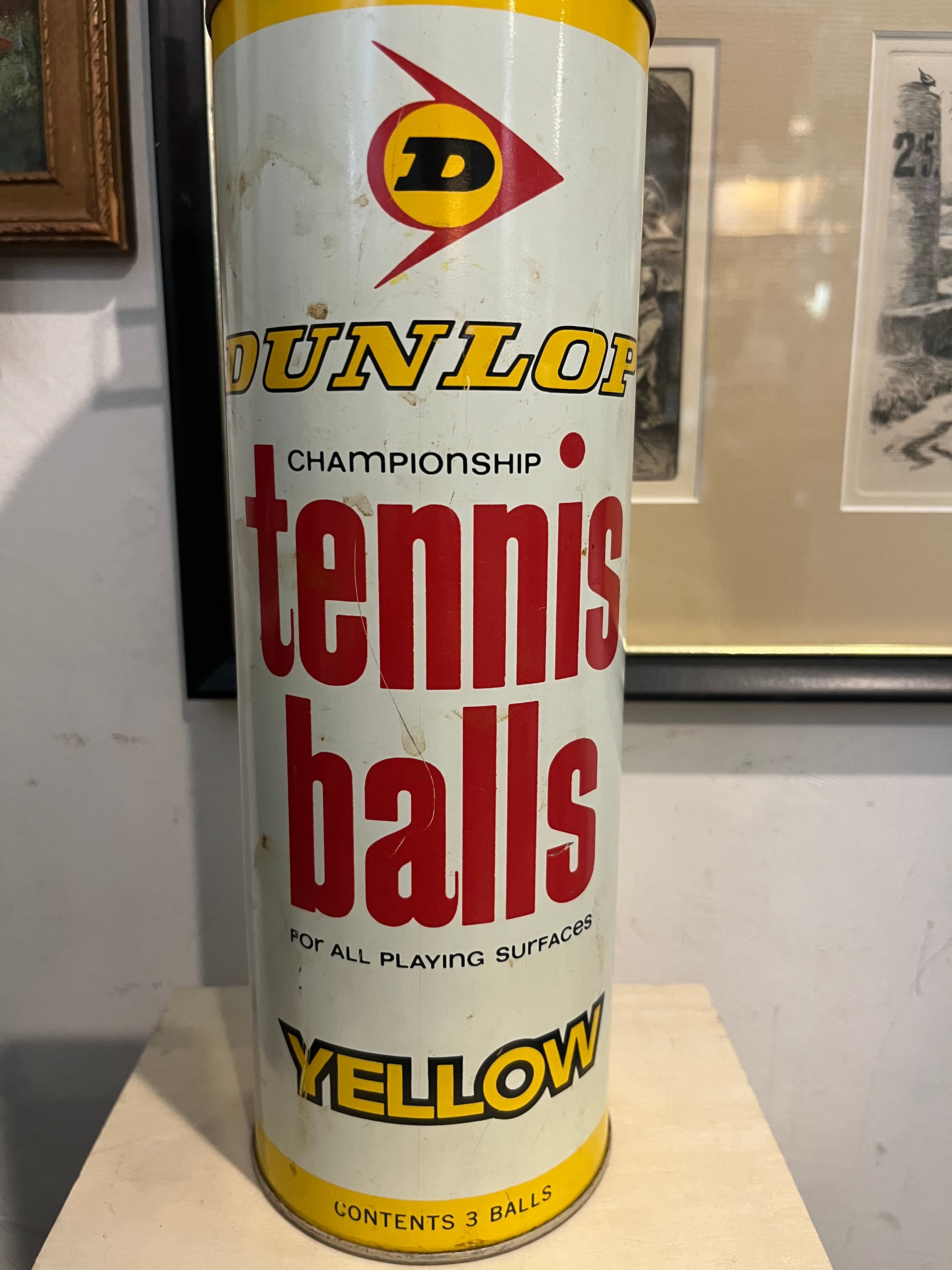 Vintage Dunlop Tennis Ball Thermos - Regular - Thumbnail 8