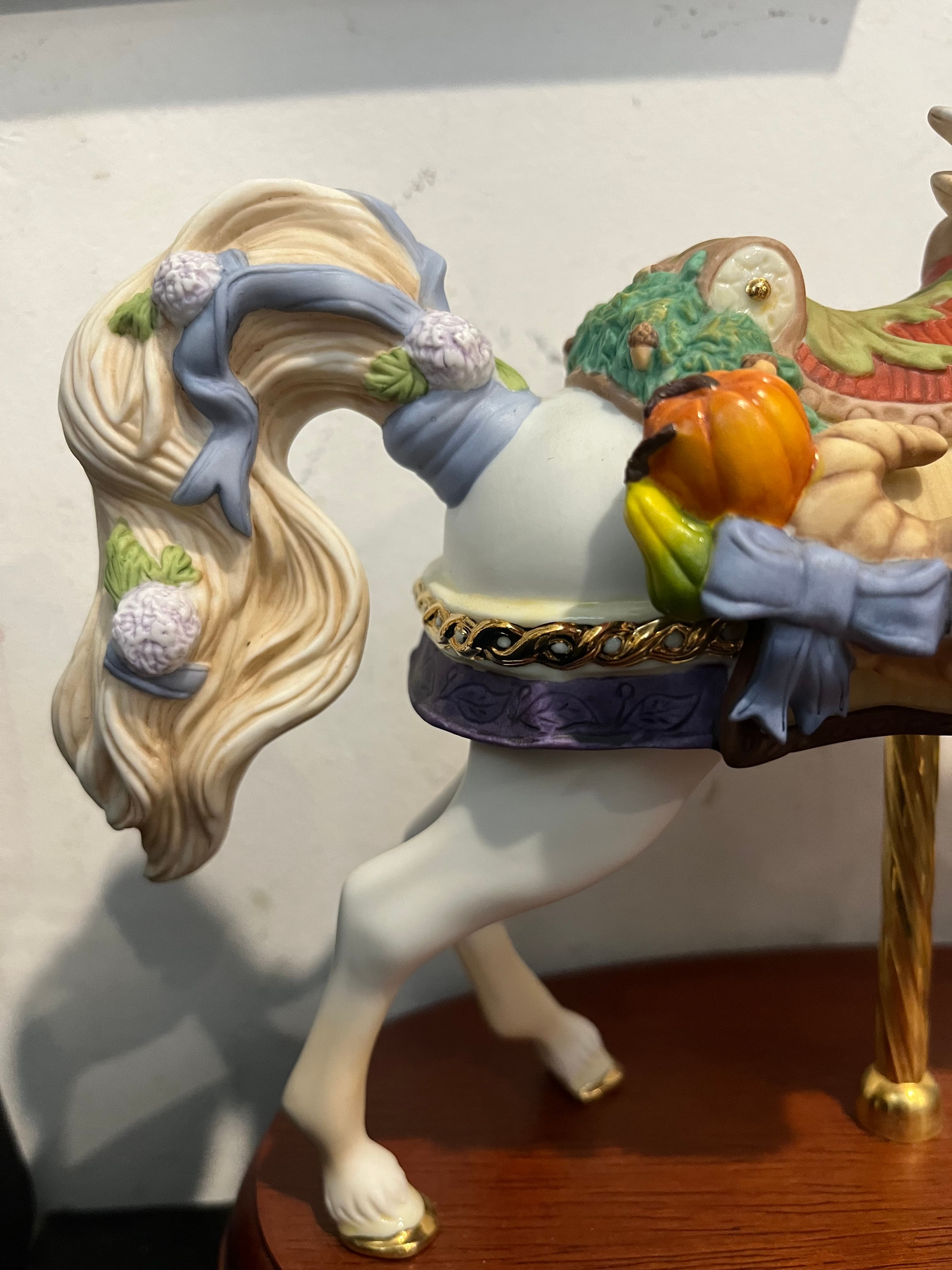 Lenox Harvest Carousel Horse Figurine - Regular - Thumbnail 3