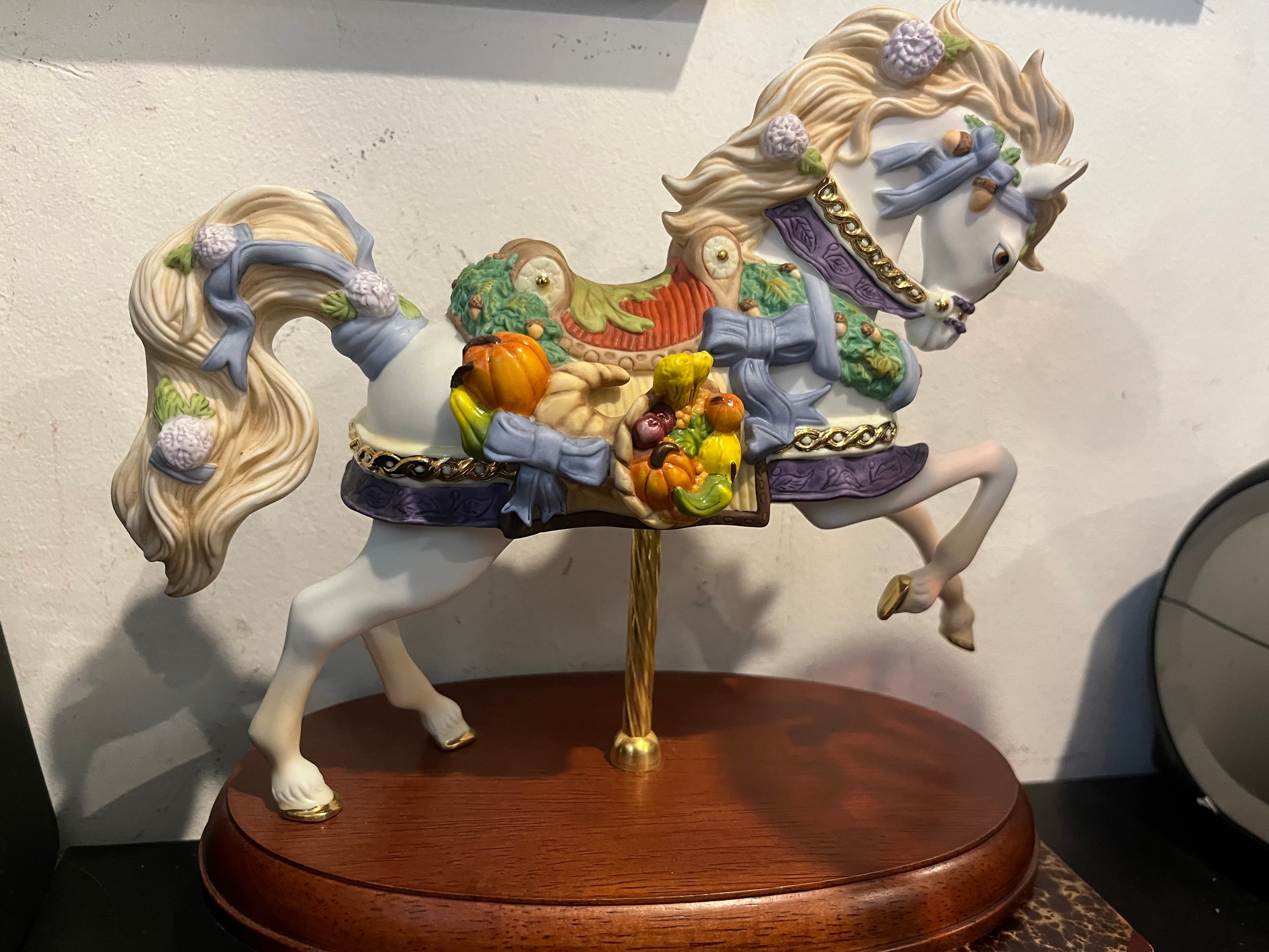 Lenox Harvest Carousel Horse Figurine - Regular - Thumbnail 4