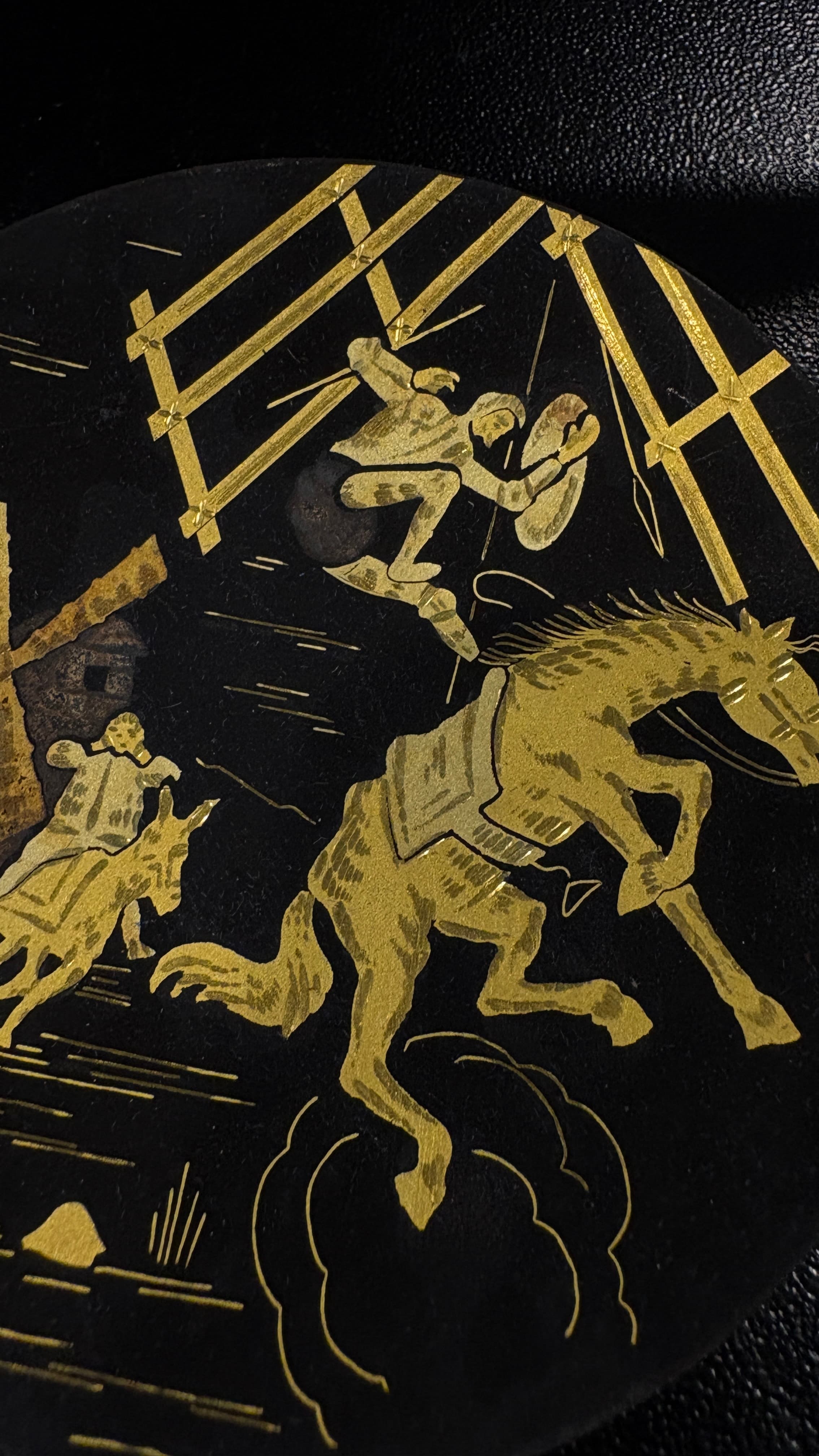 Small Don Quixote Damascene Plate - Regular - Thumbnail 3