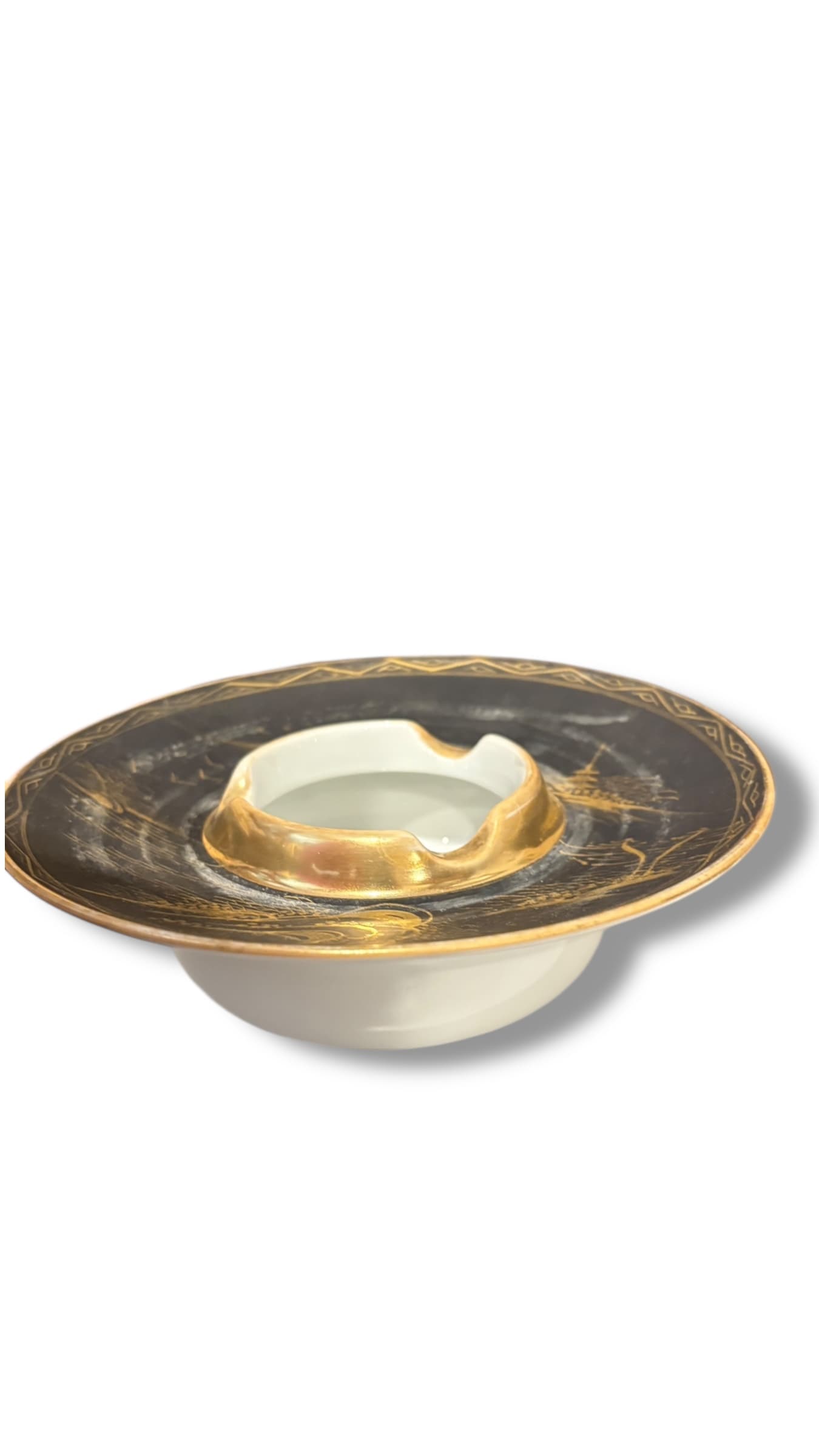 Japanese Kuro-e Style circa 1900 Ashtray - Regular - Thumbnail 3