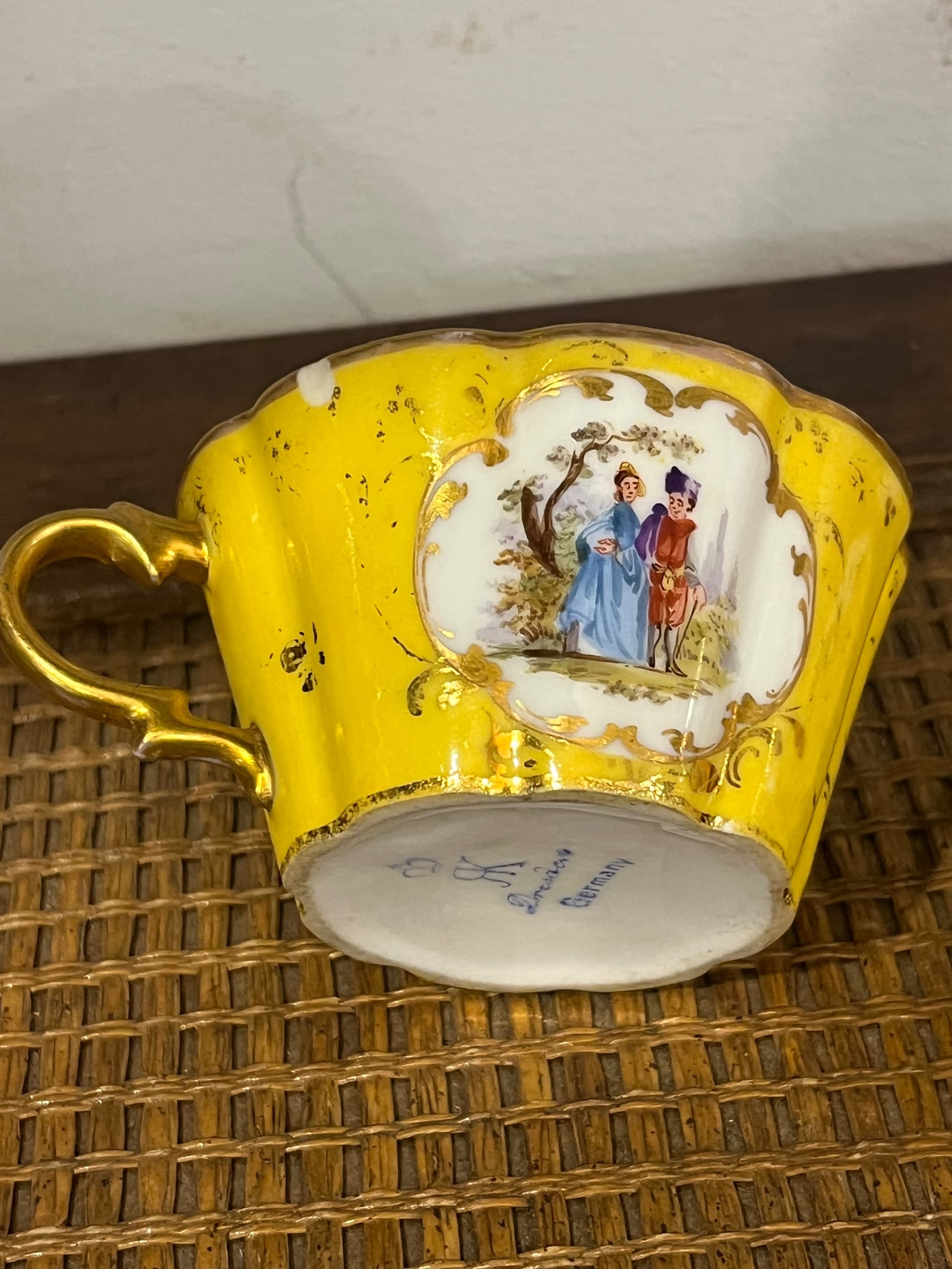 As Is Haviland 1880 Bamboo Demi-Tasse - Regular - Thumbnail 4