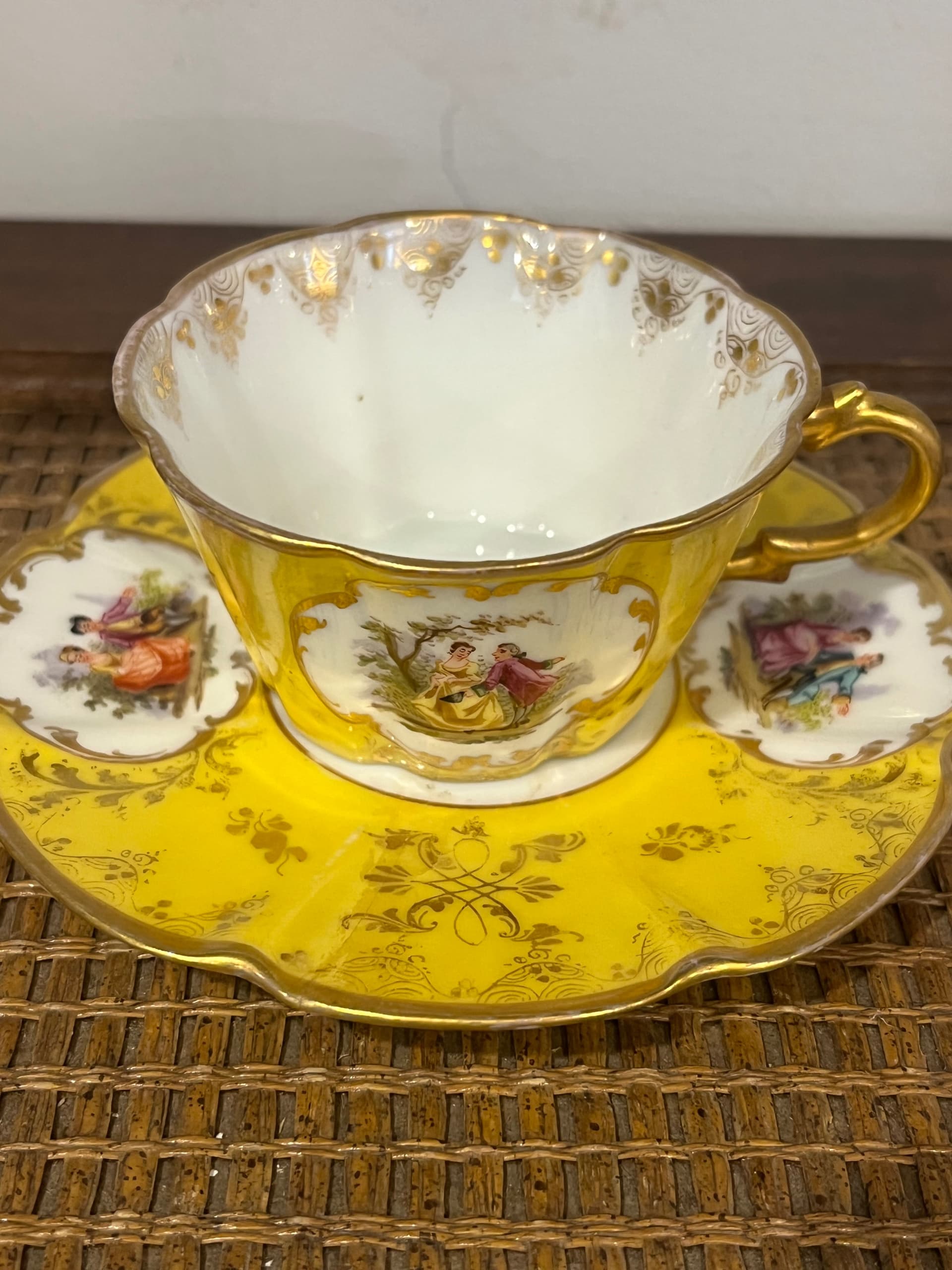 As Is Haviland 1880 Bamboo Demi-Tasse - Regular - Thumbnail 8