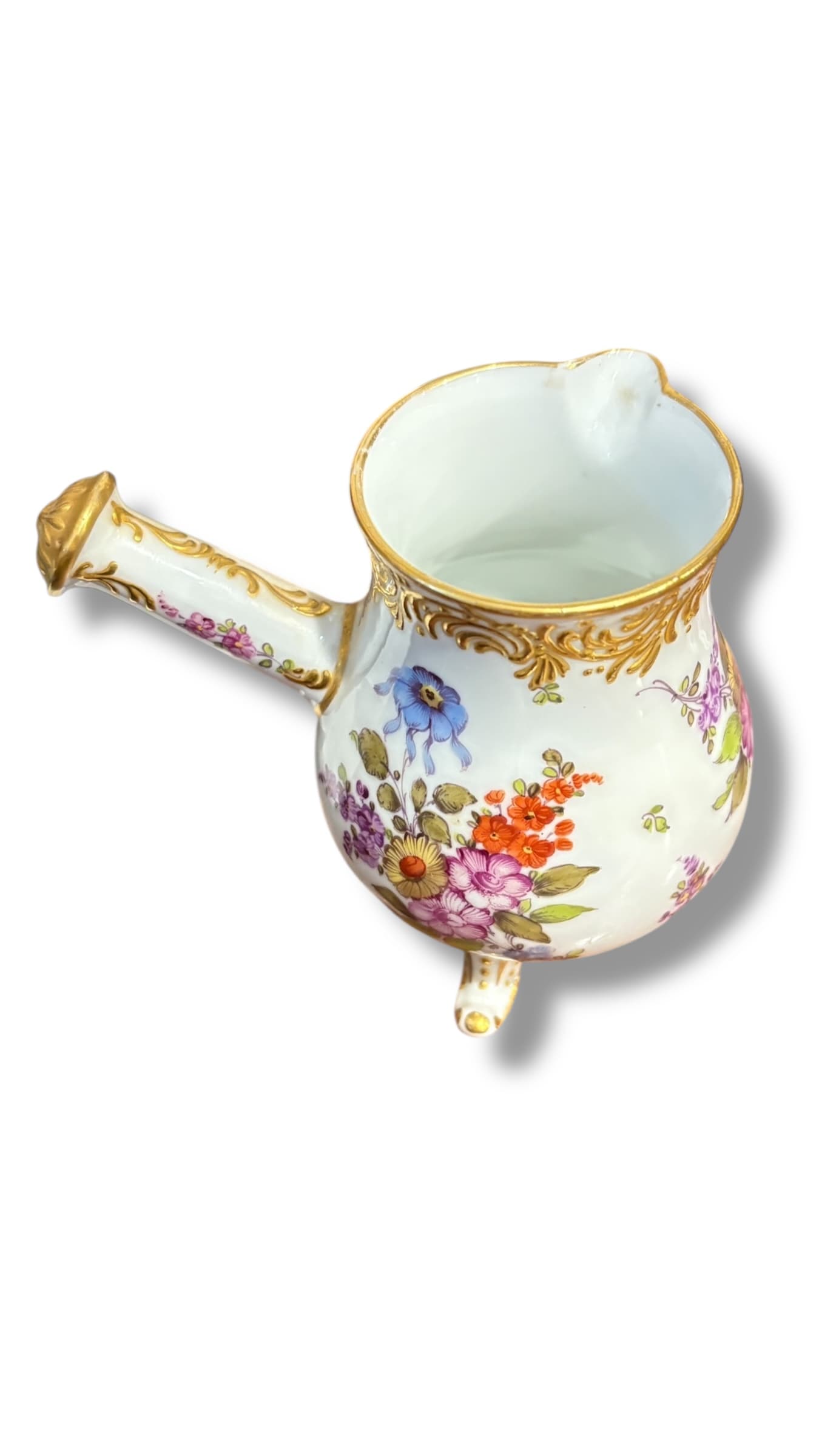 Long handled Ornate Victorian Creamer - Regular - Thumbnail 2