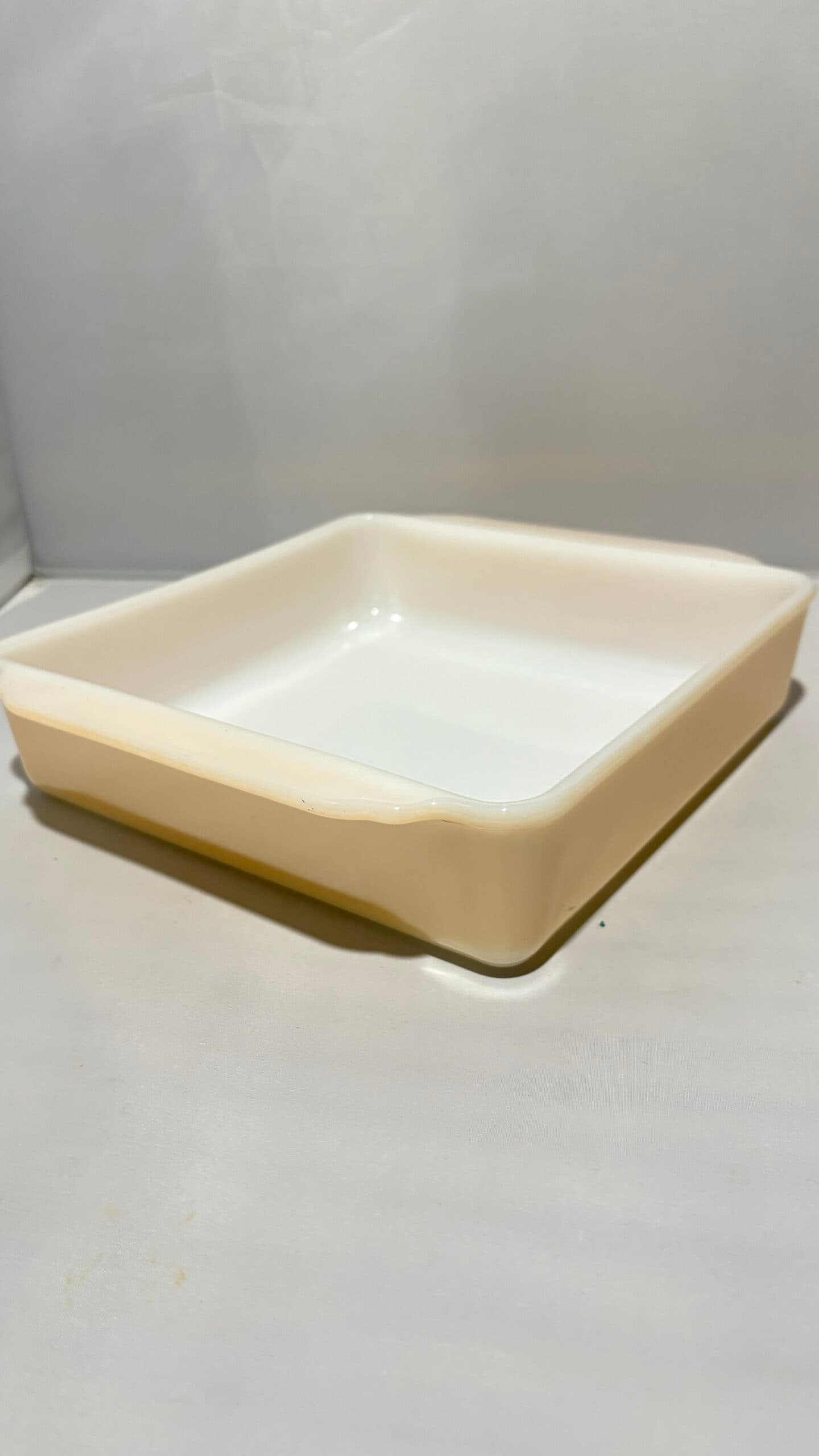 Fire king Peach Square Baker Lusterware - Regular - Thumbnail 4