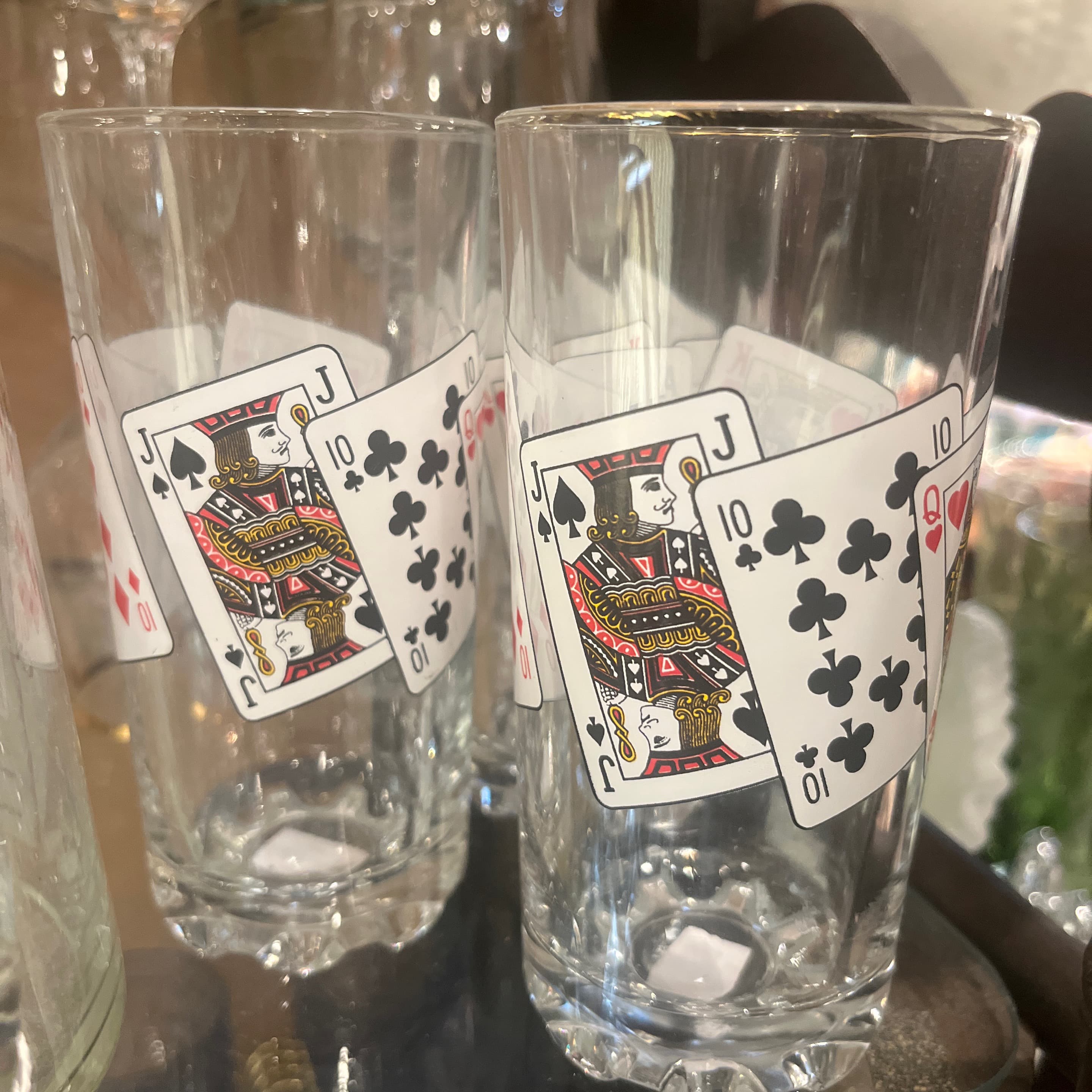 Novelty Playing Cards Drinking Glass - Regular - Thumbnail 3