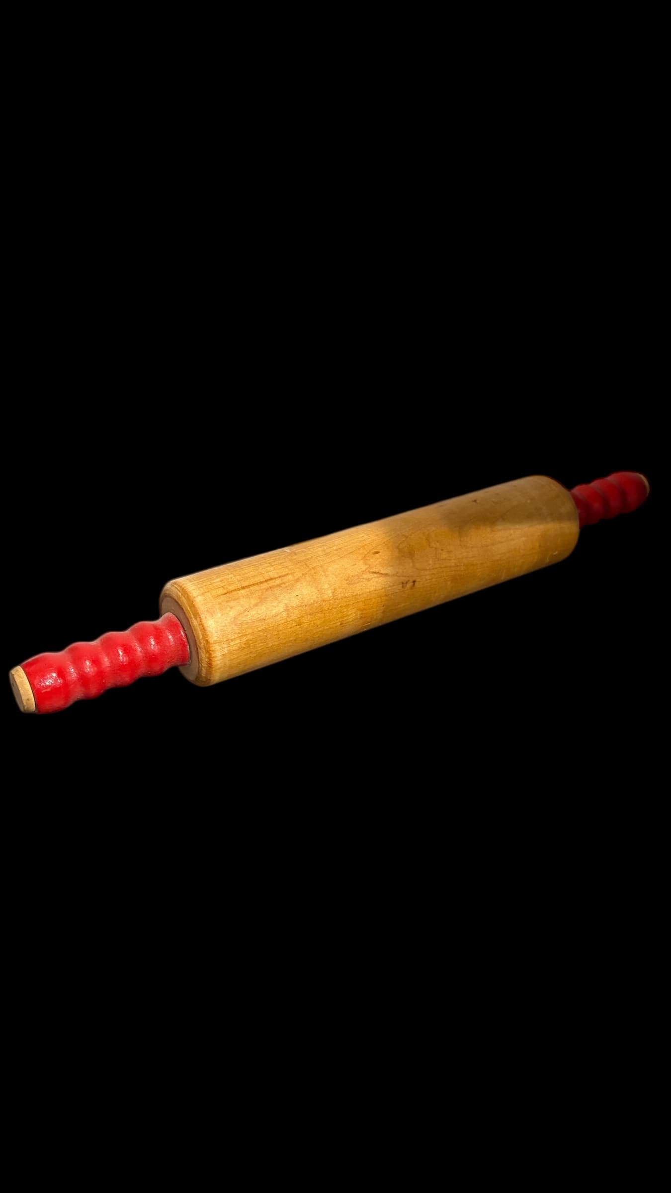 Red Handled Rolling Pin - Regular - Thumbnail 3