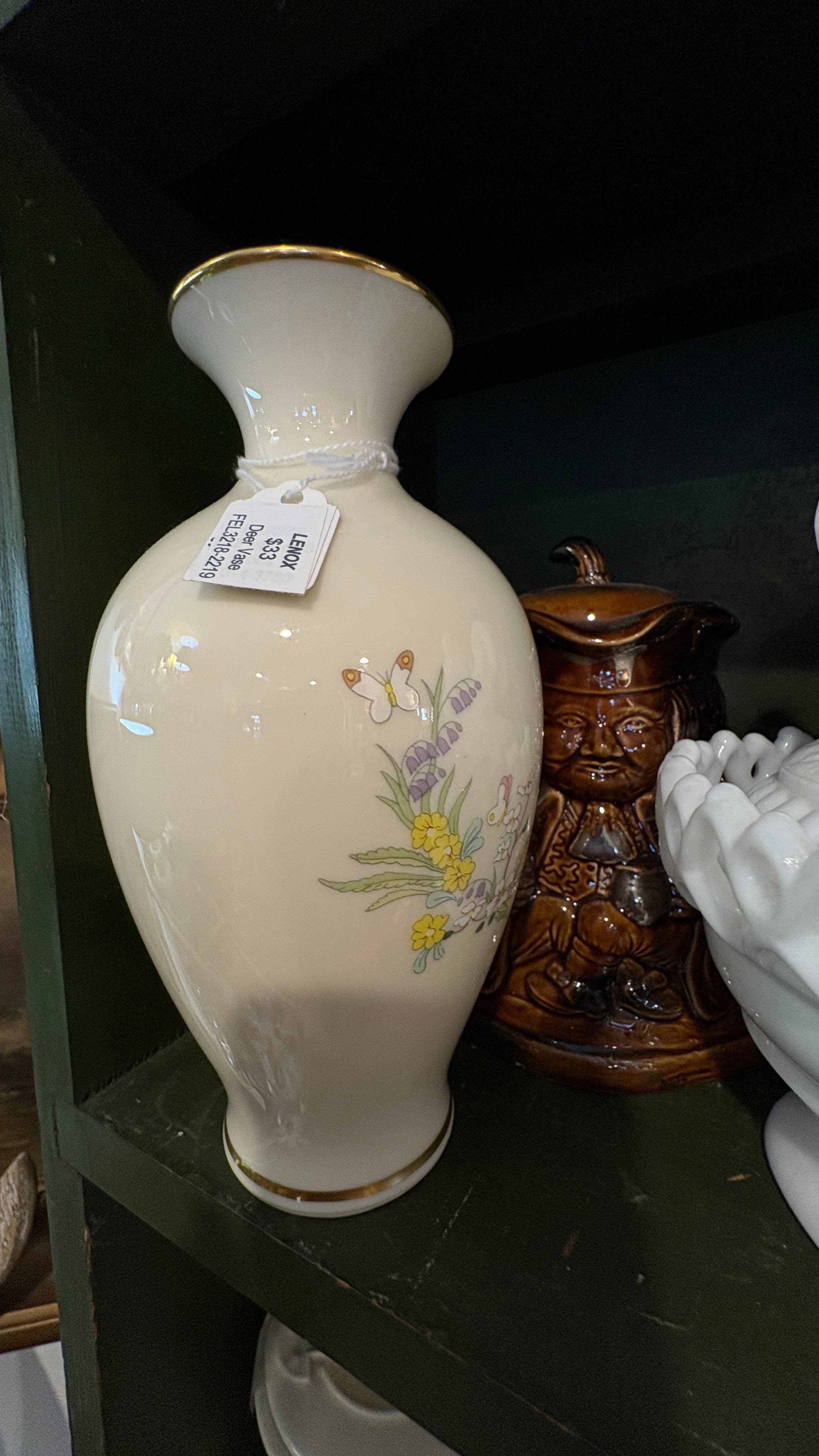 Lenox 1984 Mother’s Day Vase with Deer - Regular - Thumbnail 2