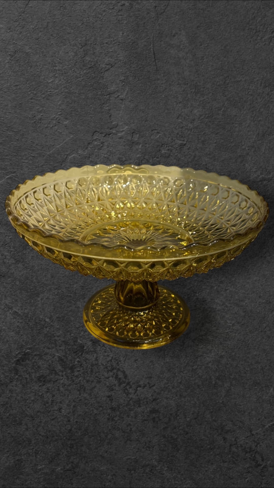 Pedestal Bowl Amber Zephyr - Regular - Thumbnail 6