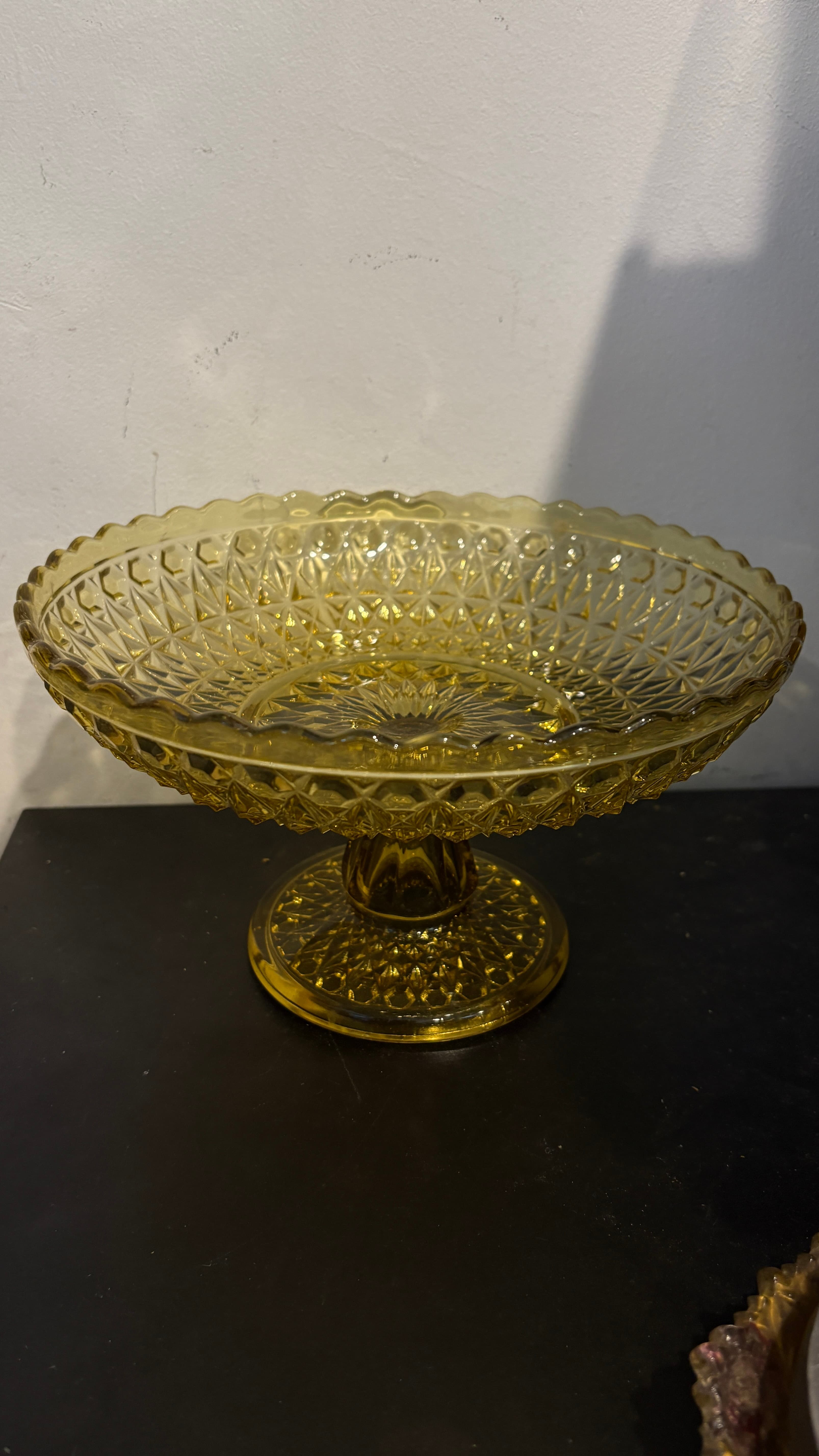 Pedestal Bowl Amber Zephyr - Regular - Thumbnail 2