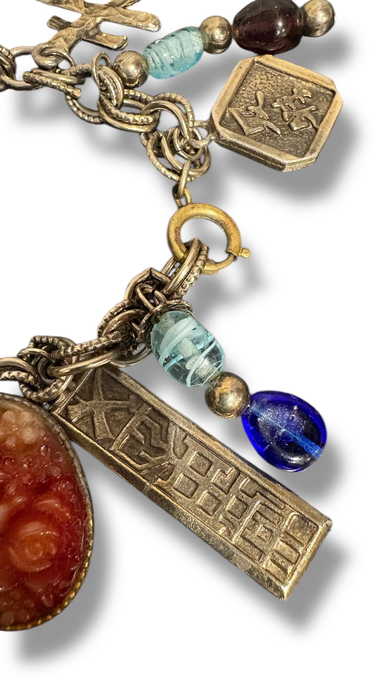 MCM Vintage Asian Inspired Charm Bracelet - Regular - Thumbnail 2