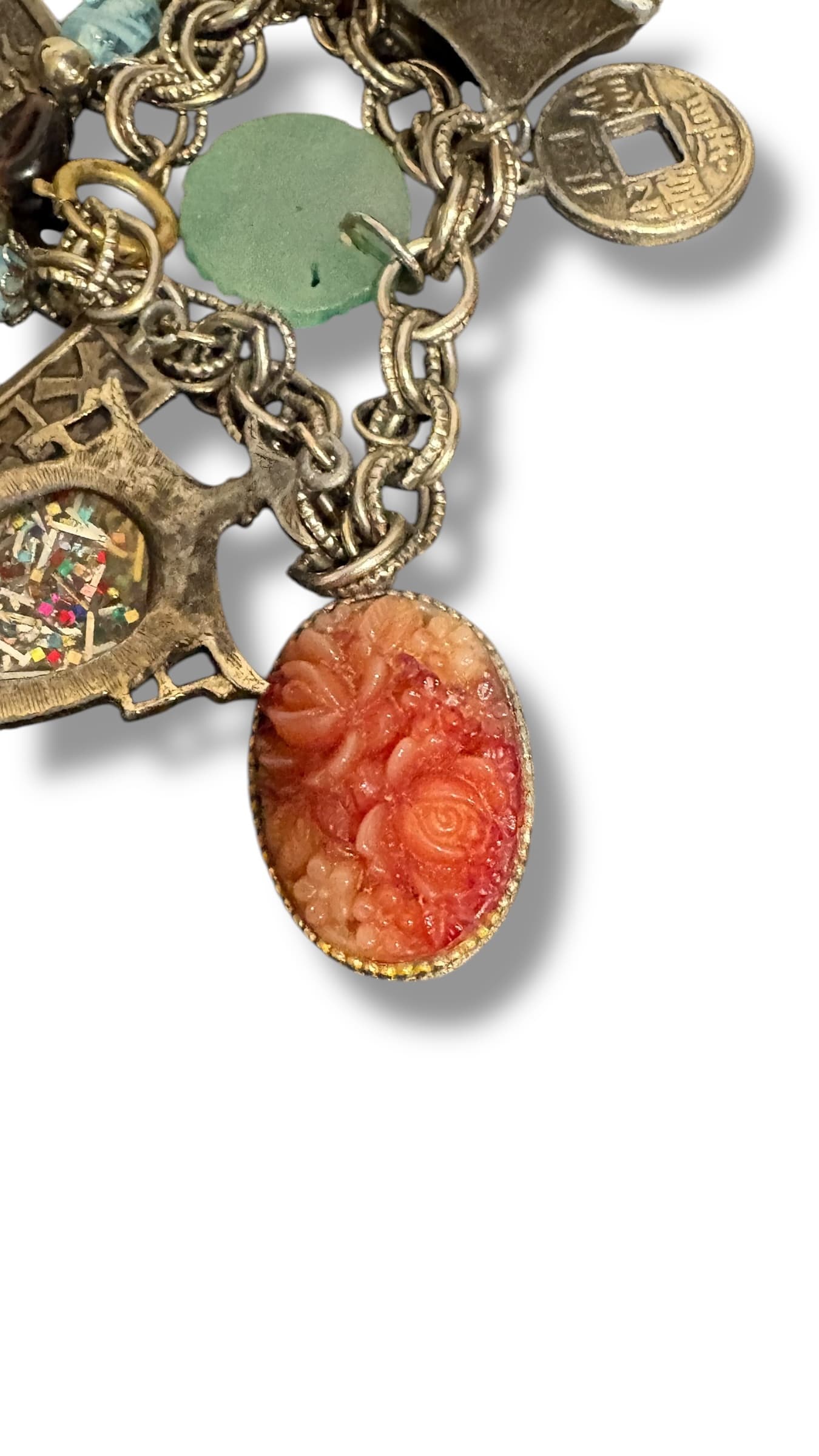 MCM Vintage Asian Inspired Charm Bracelet - Regular - Thumbnail 7
