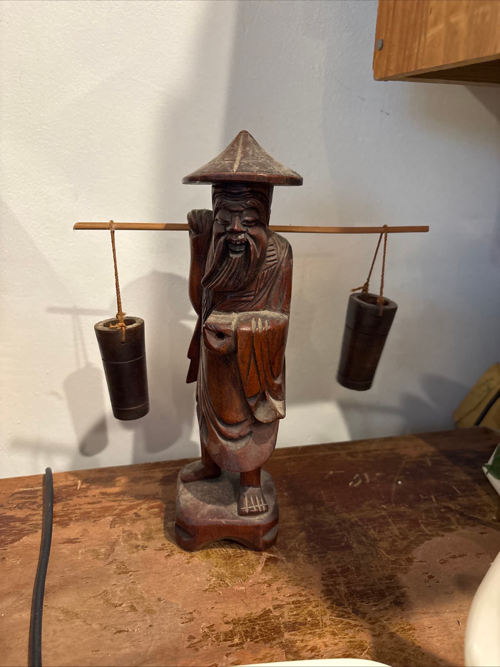 Asian Character with Water Buckets - Regular - Thumbnail 3
