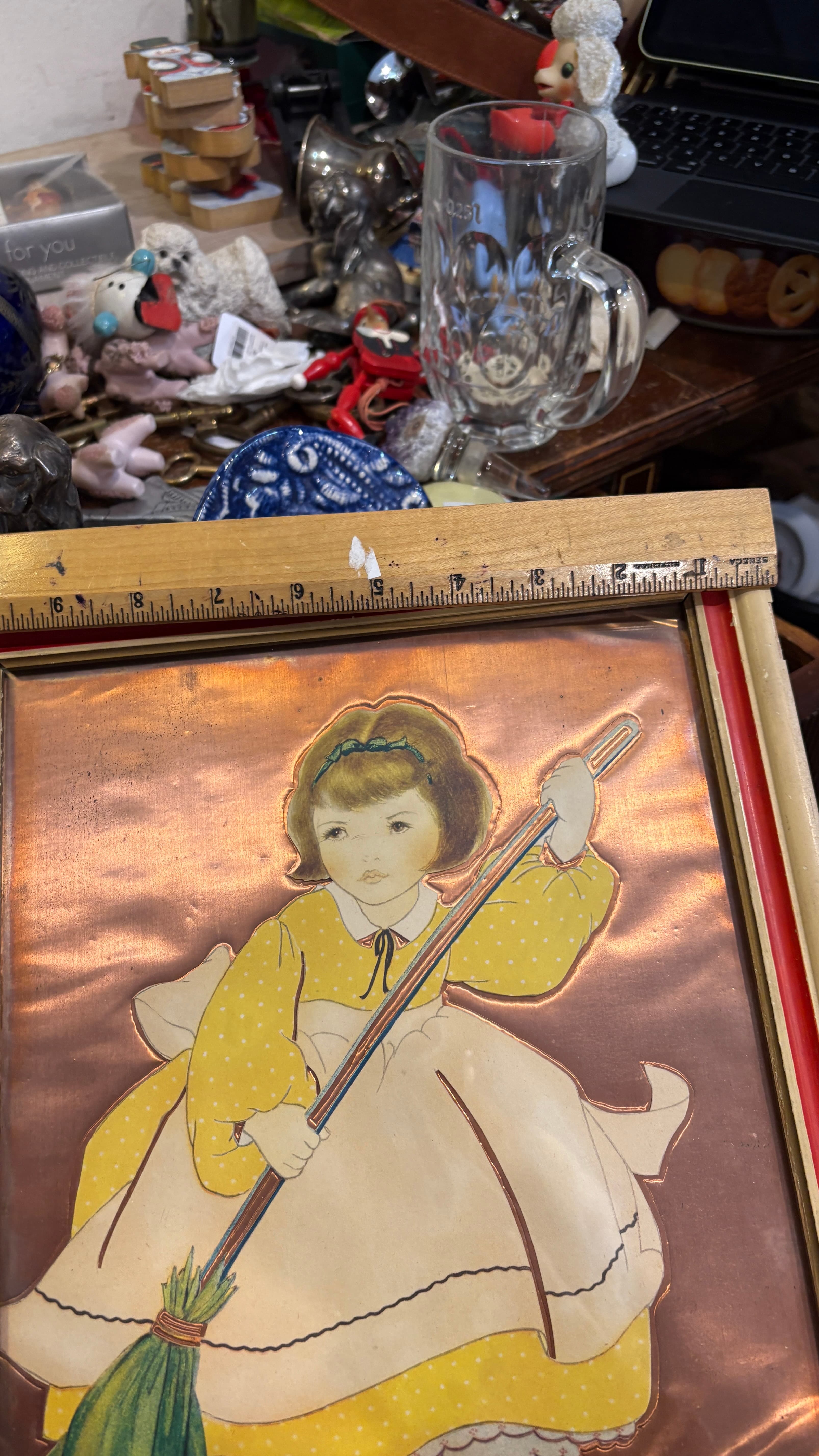 Sweeping Girl on Copper - Regular - Thumbnail 4