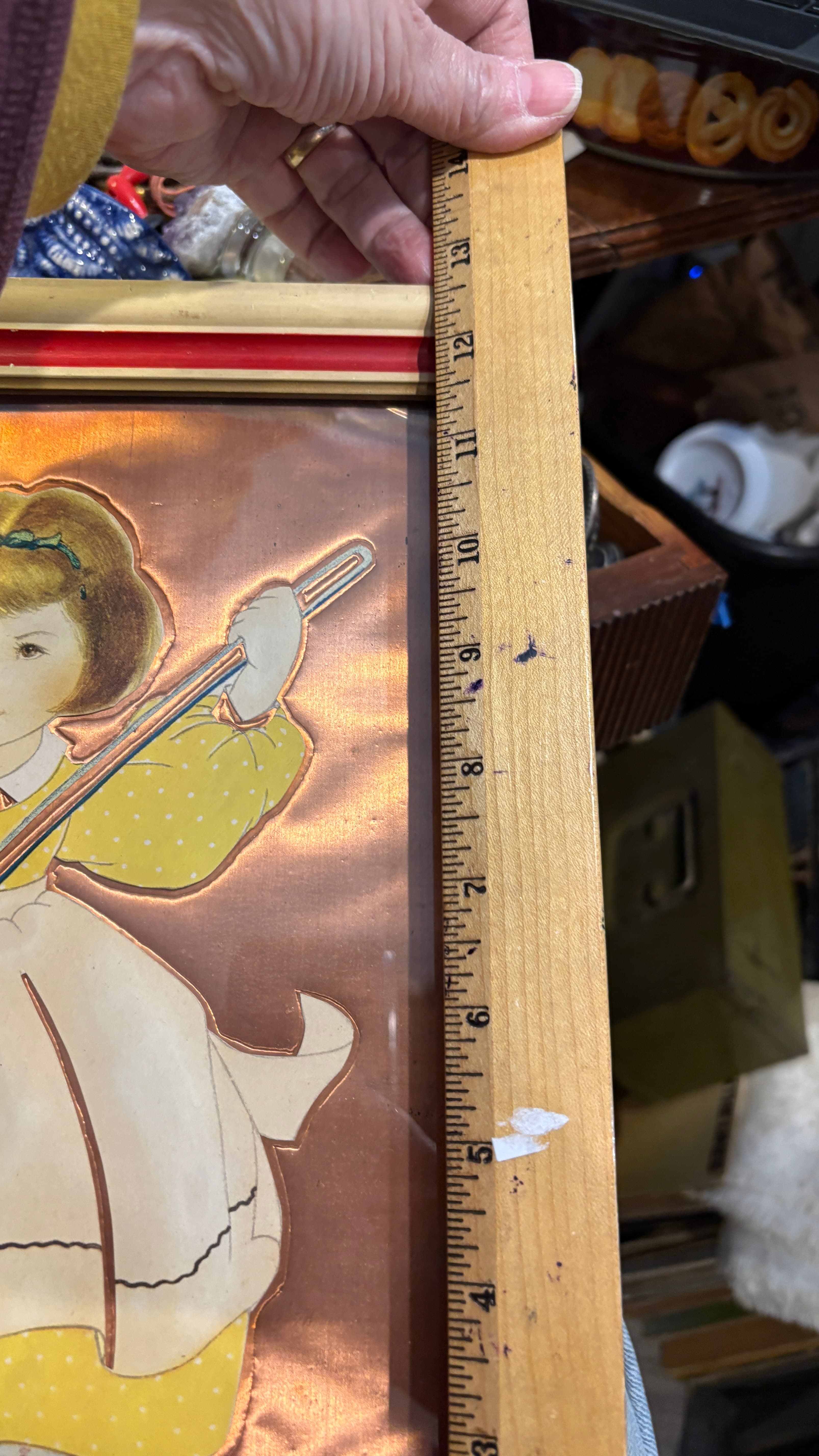 Sweeping Girl on Copper - Regular - Thumbnail 2