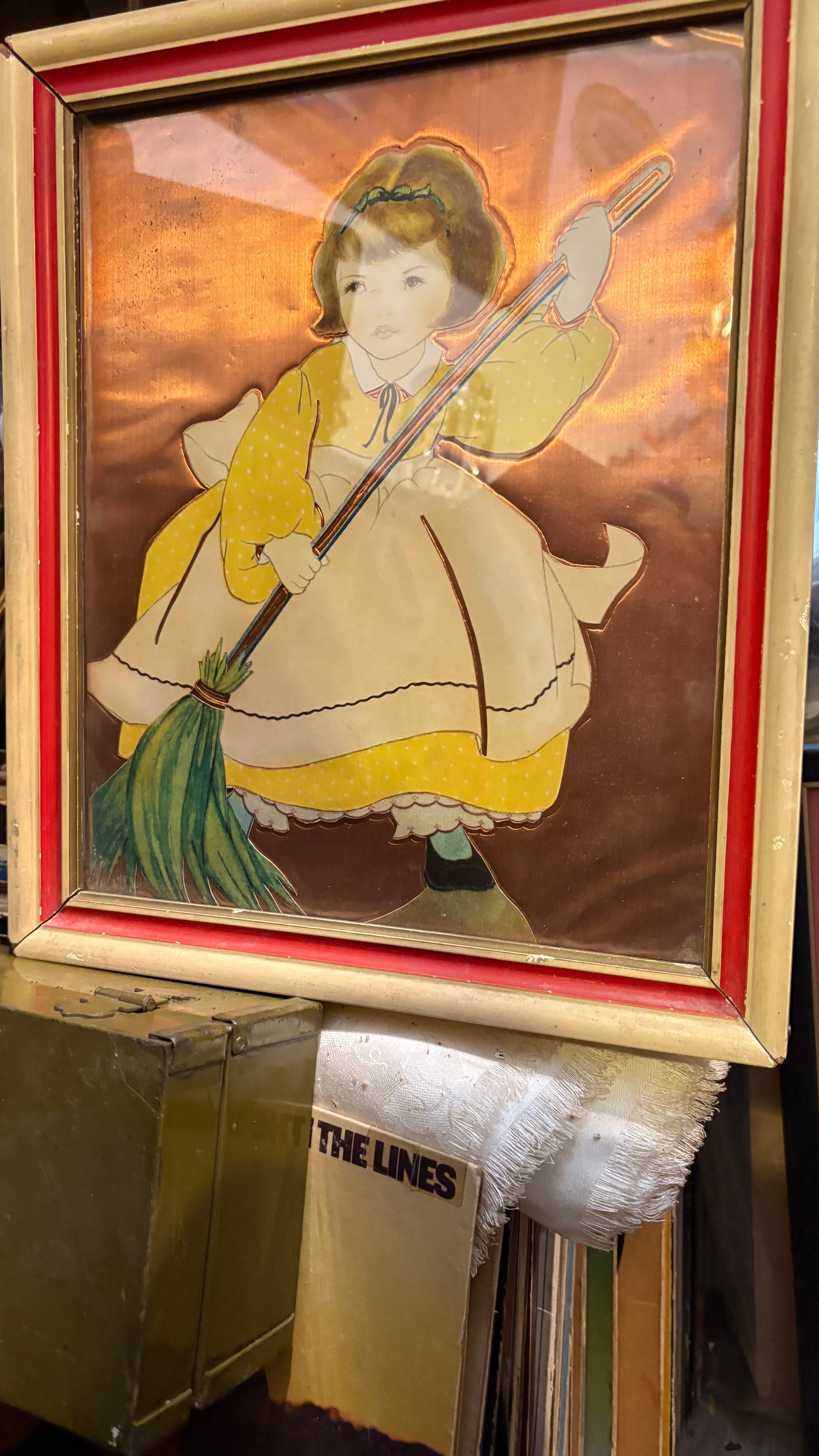 Sweeping Girl on Copper - Regular - Thumbnail 3