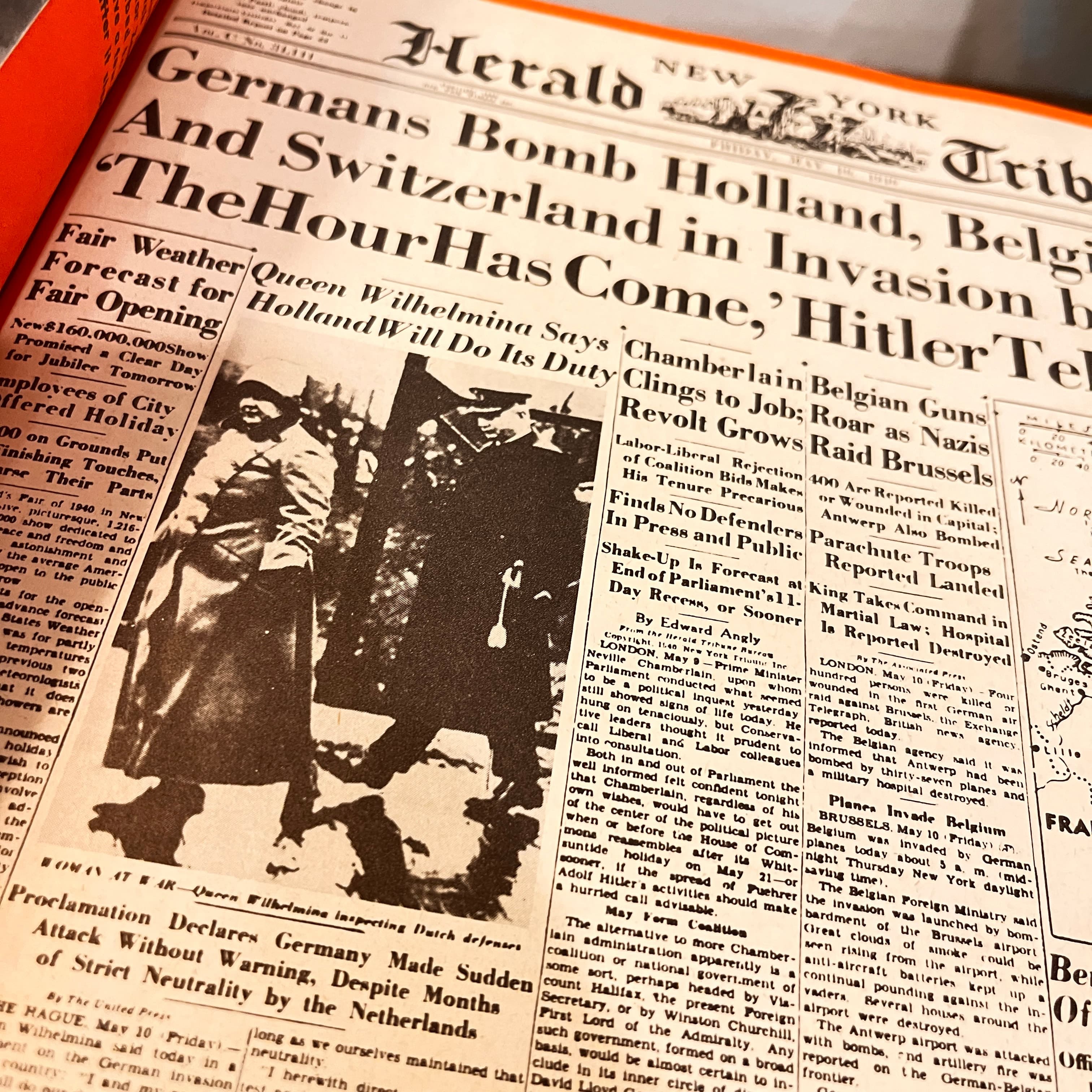 NY Herald Tribune Front Page History - Regular - Thumbnail 3
