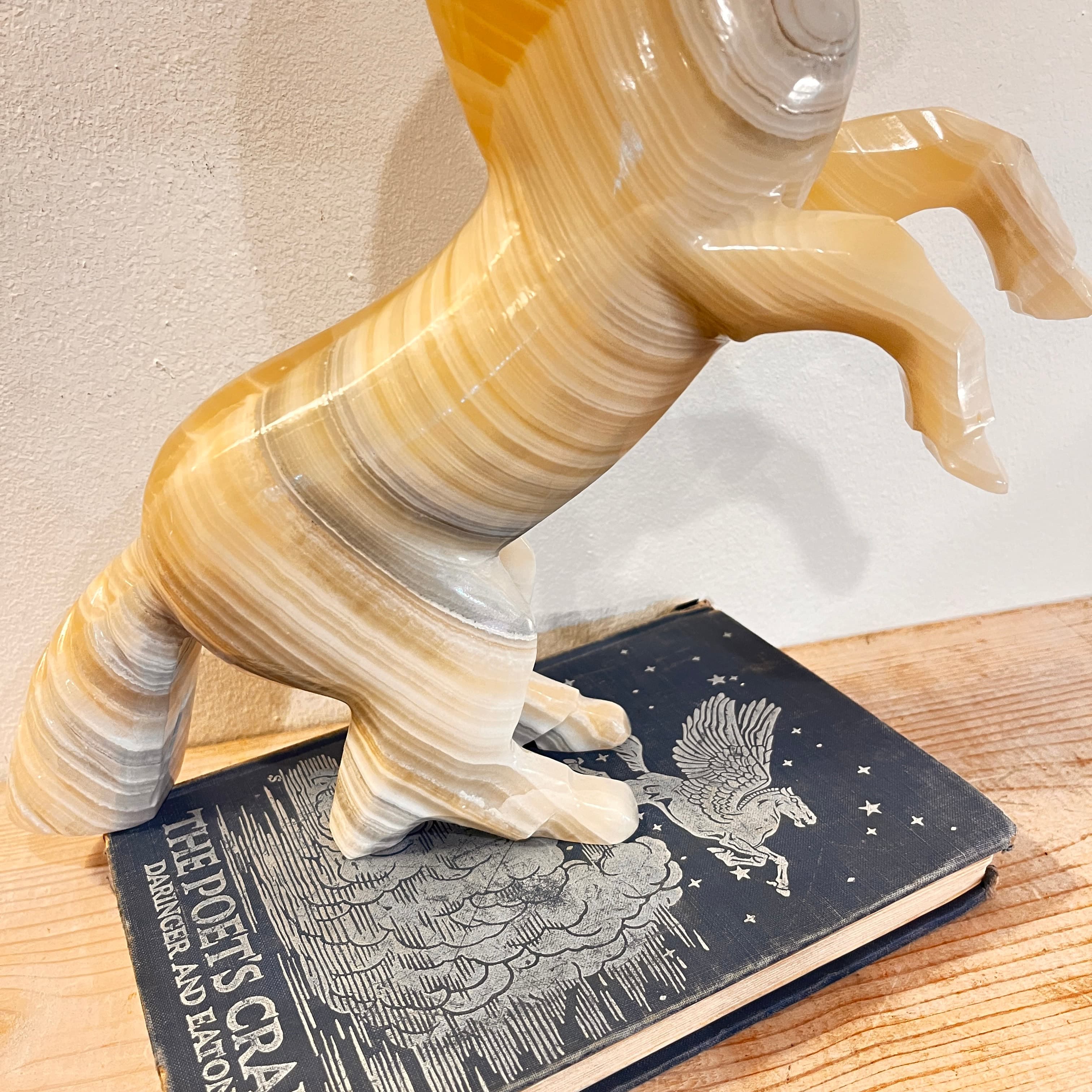 Large Onyx Unicorn - 13 x 12 - 121398766 - Large Onyx Unicorn - 13 x 12 - CONSIGNMENT - Thumbnail 7