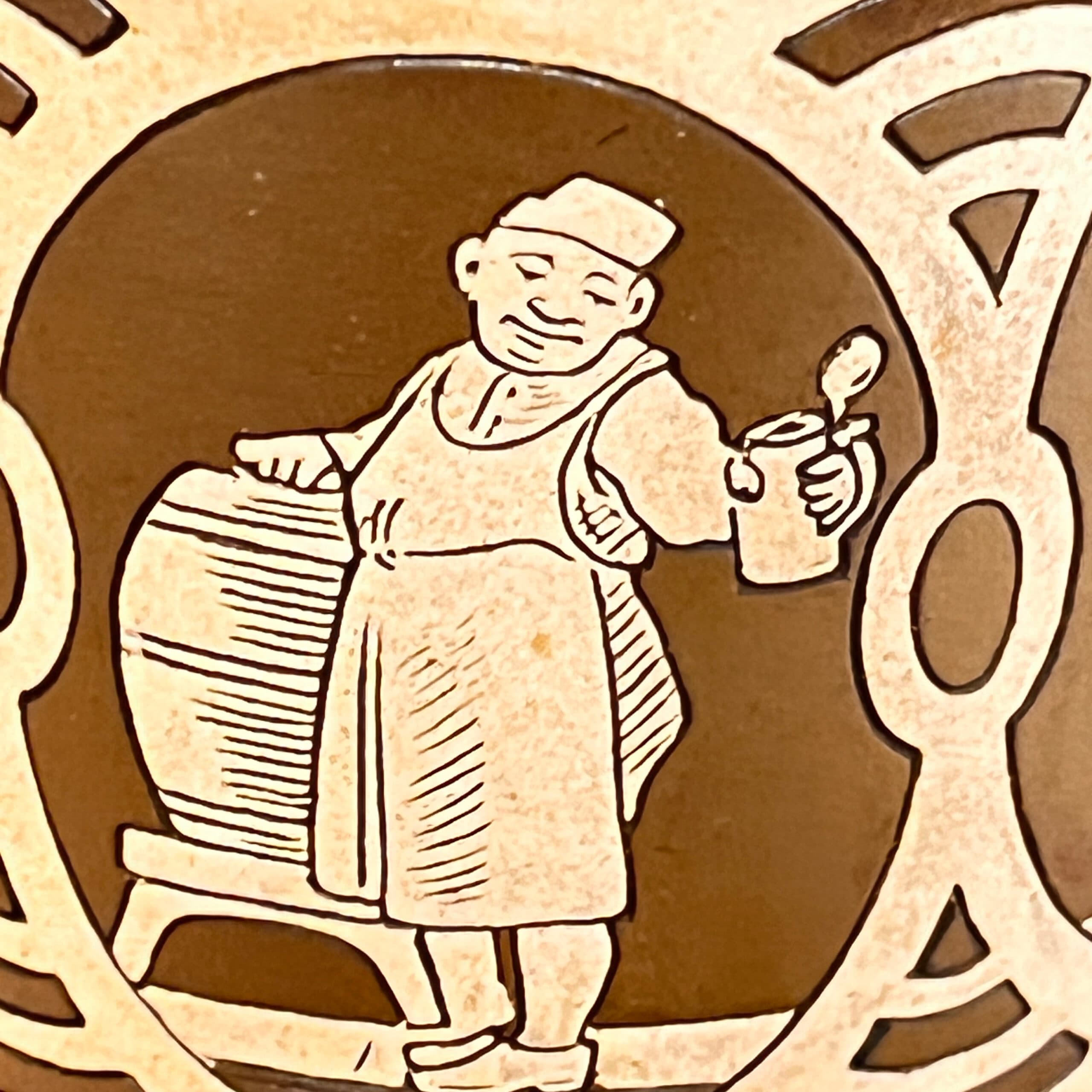 Antique Mettlach 1323 Stein - Regular - Thumbnail 2