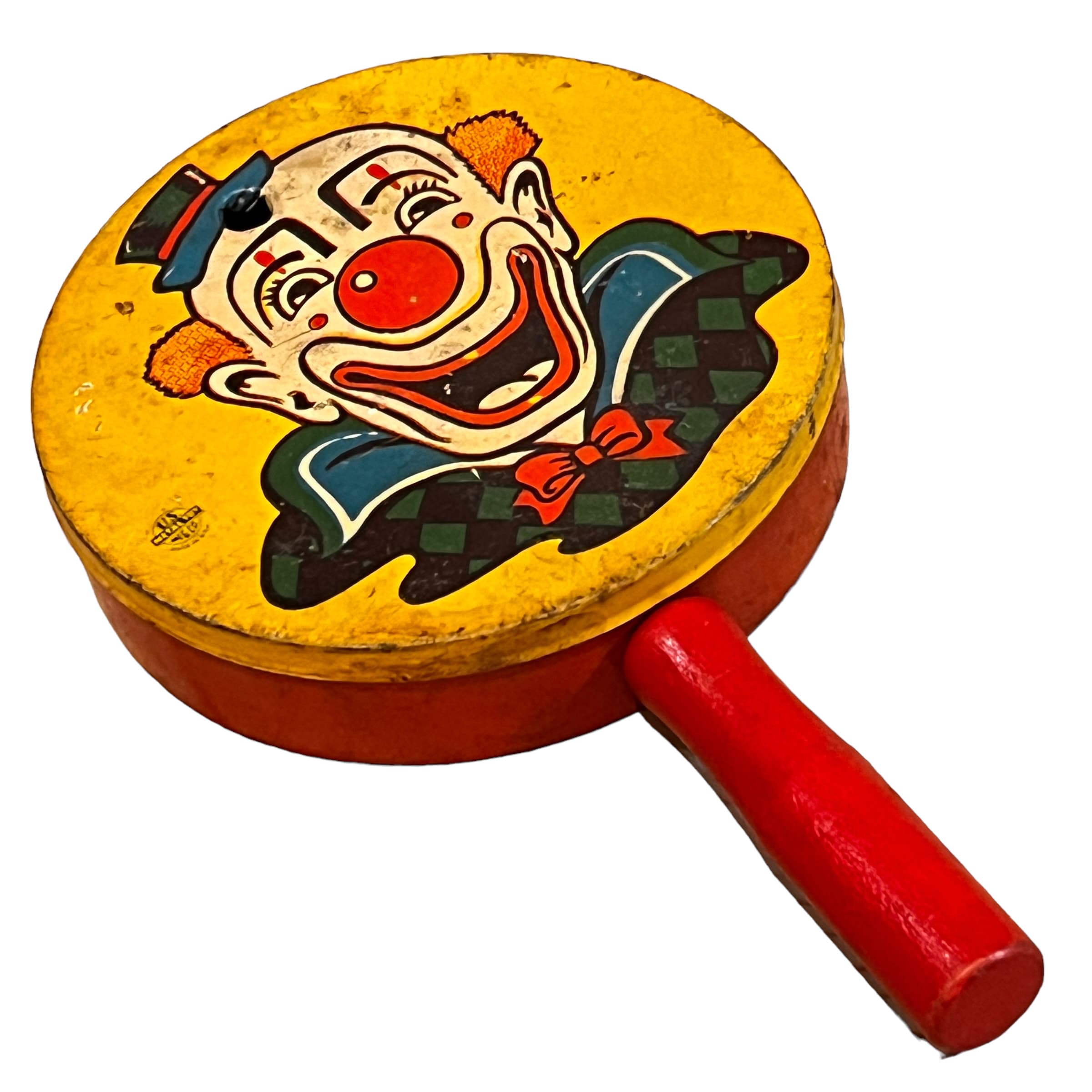 US Metal Toy Tin Noisemaker 'clown' - Regular - Thumbnail 2