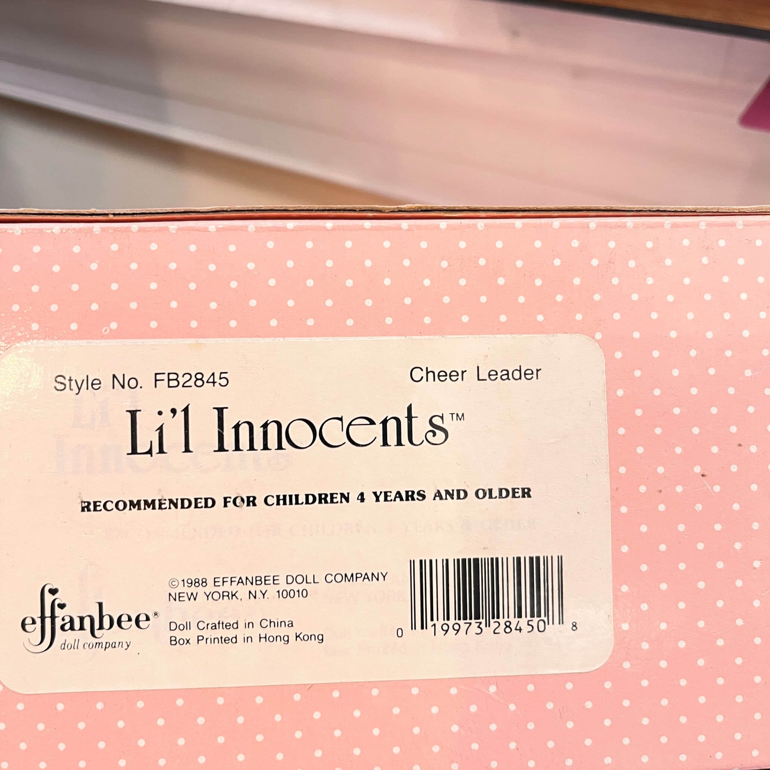 Effanbee Li'l Innocents Cheerleader doll - Regular - Thumbnail 4