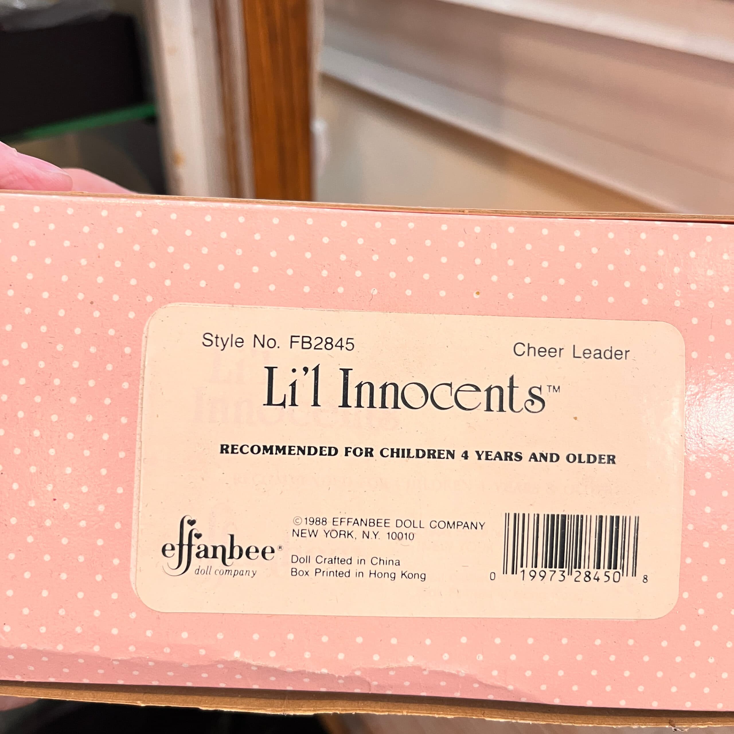 Effanbee Li'l Innocents Cheerleader doll - Regular - Thumbnail 2