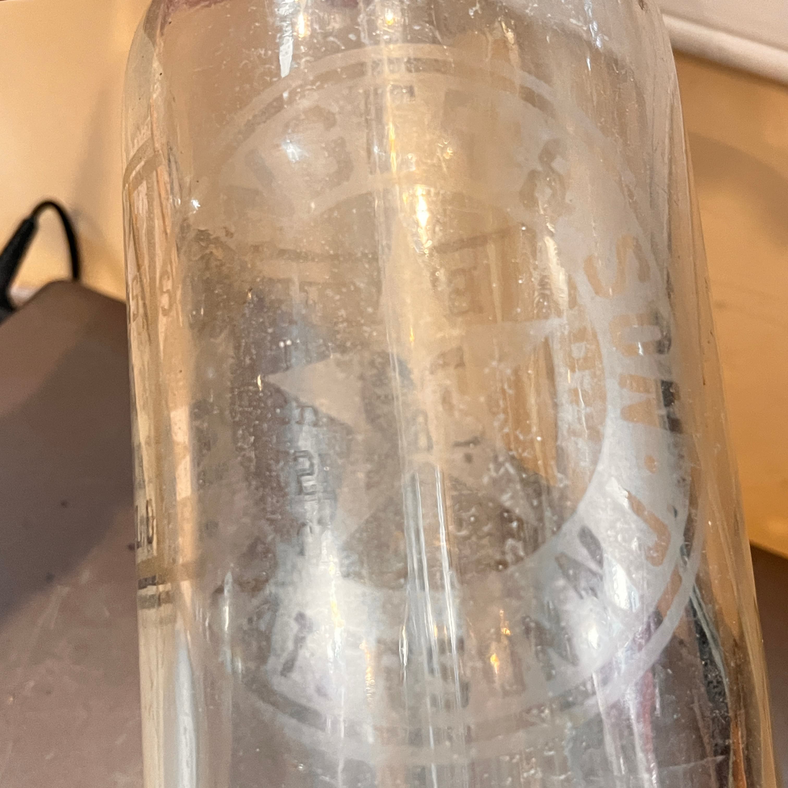 Vintage Singer & Sons Seltzer Bottle Paterson, NJ - Regular - Thumbnail 5