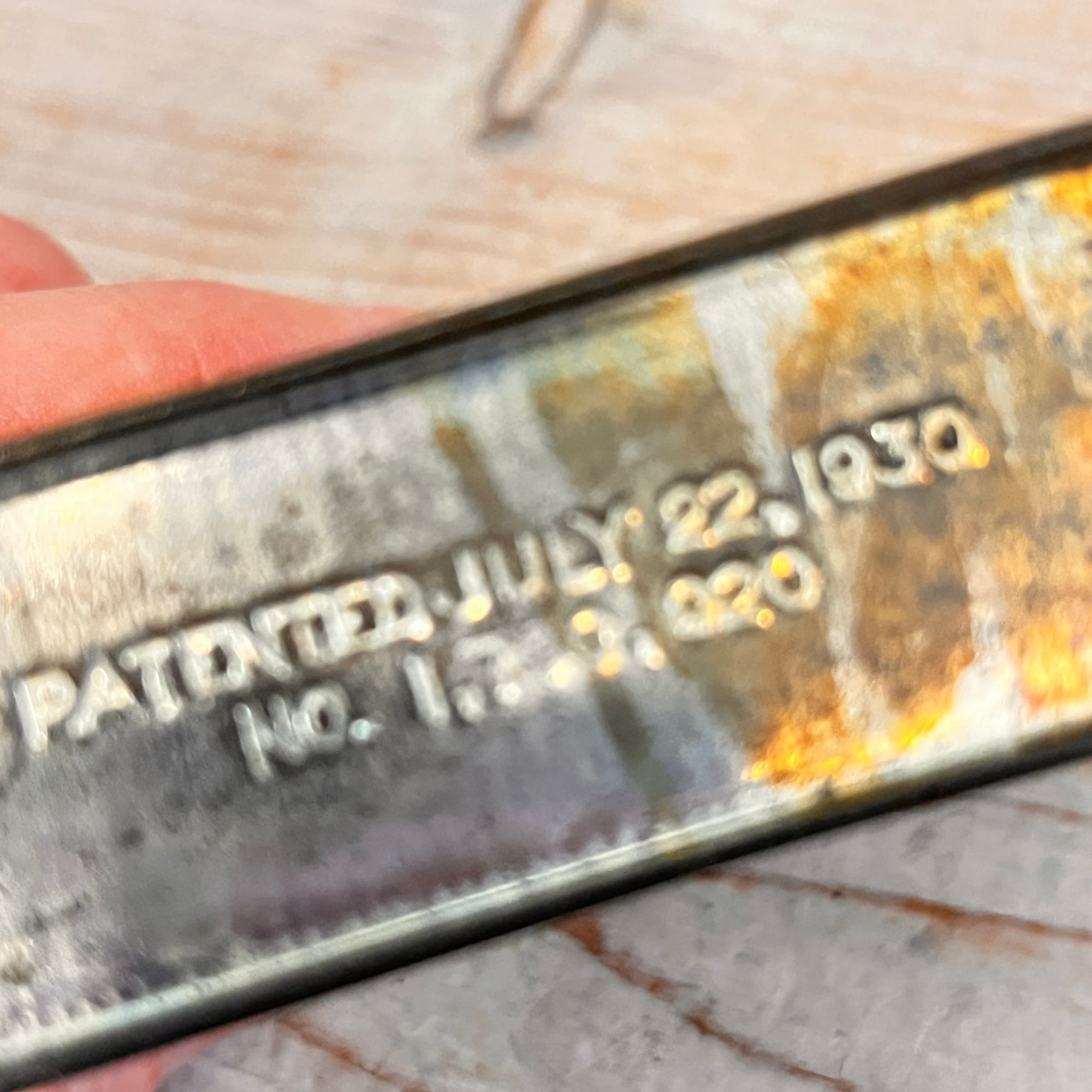 Half and ... Vintage Tobacco Tin 1930 - Regular - Thumbnail 2