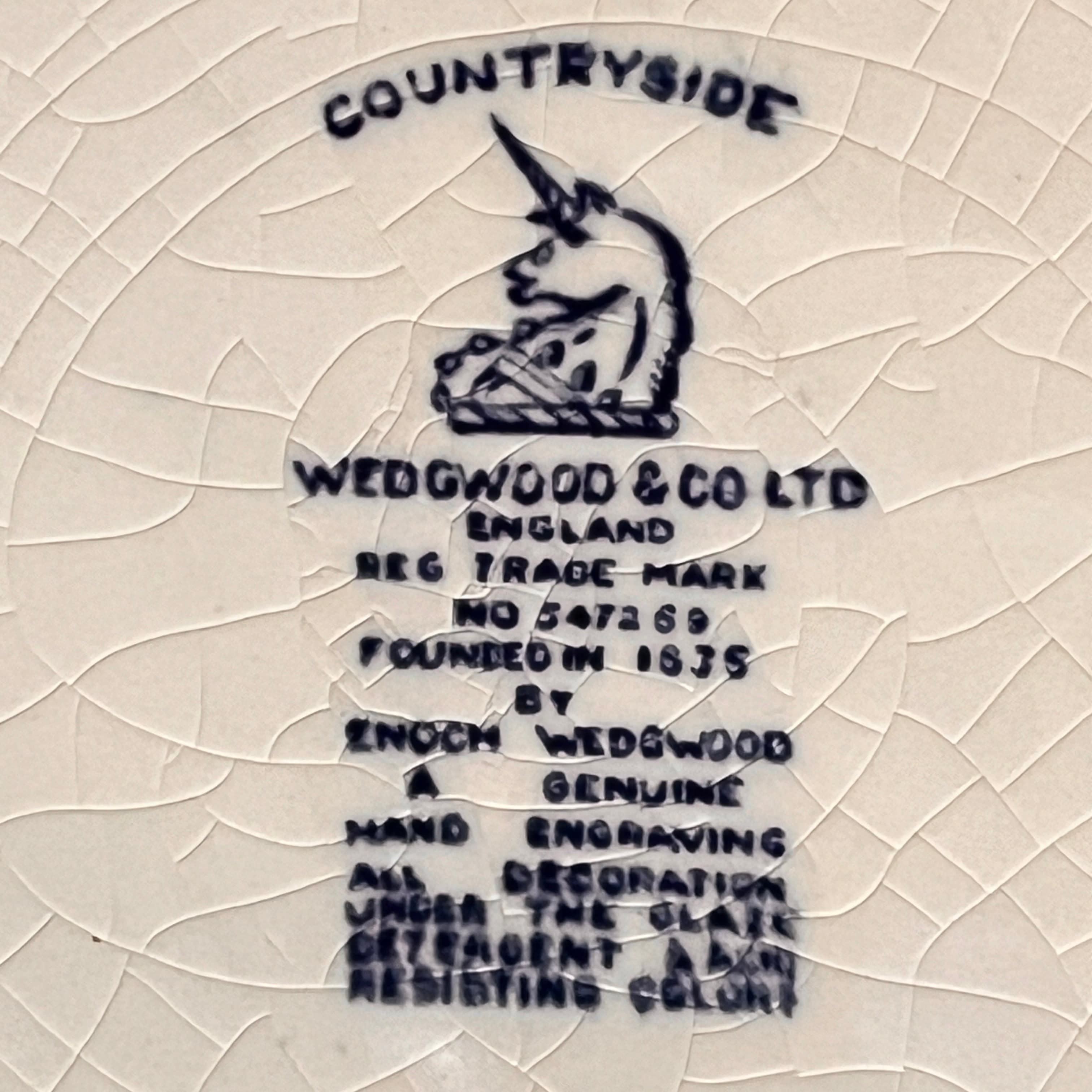 Wedgwood Countryside plate - Regular - Thumbnail 4