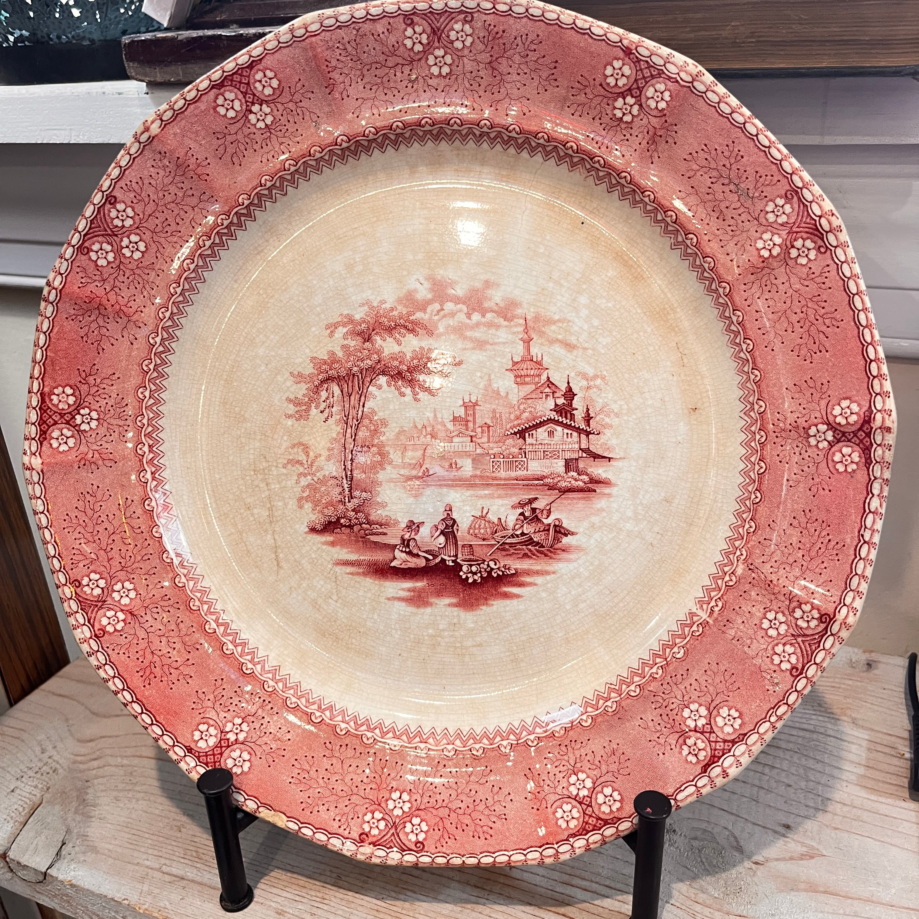 Rare NINGPO Chinese Transferware - Regular - Thumbnail 5