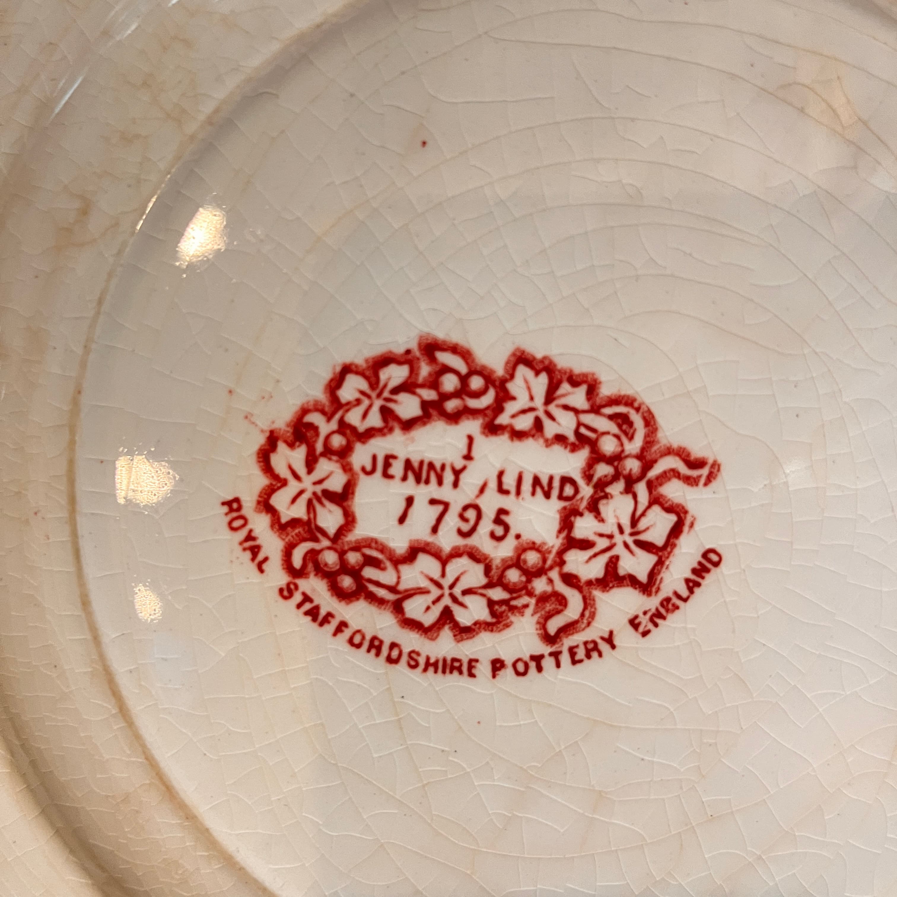 Jenny Lind 8" AS Salad Plate 1795 - Regular - Thumbnail 3